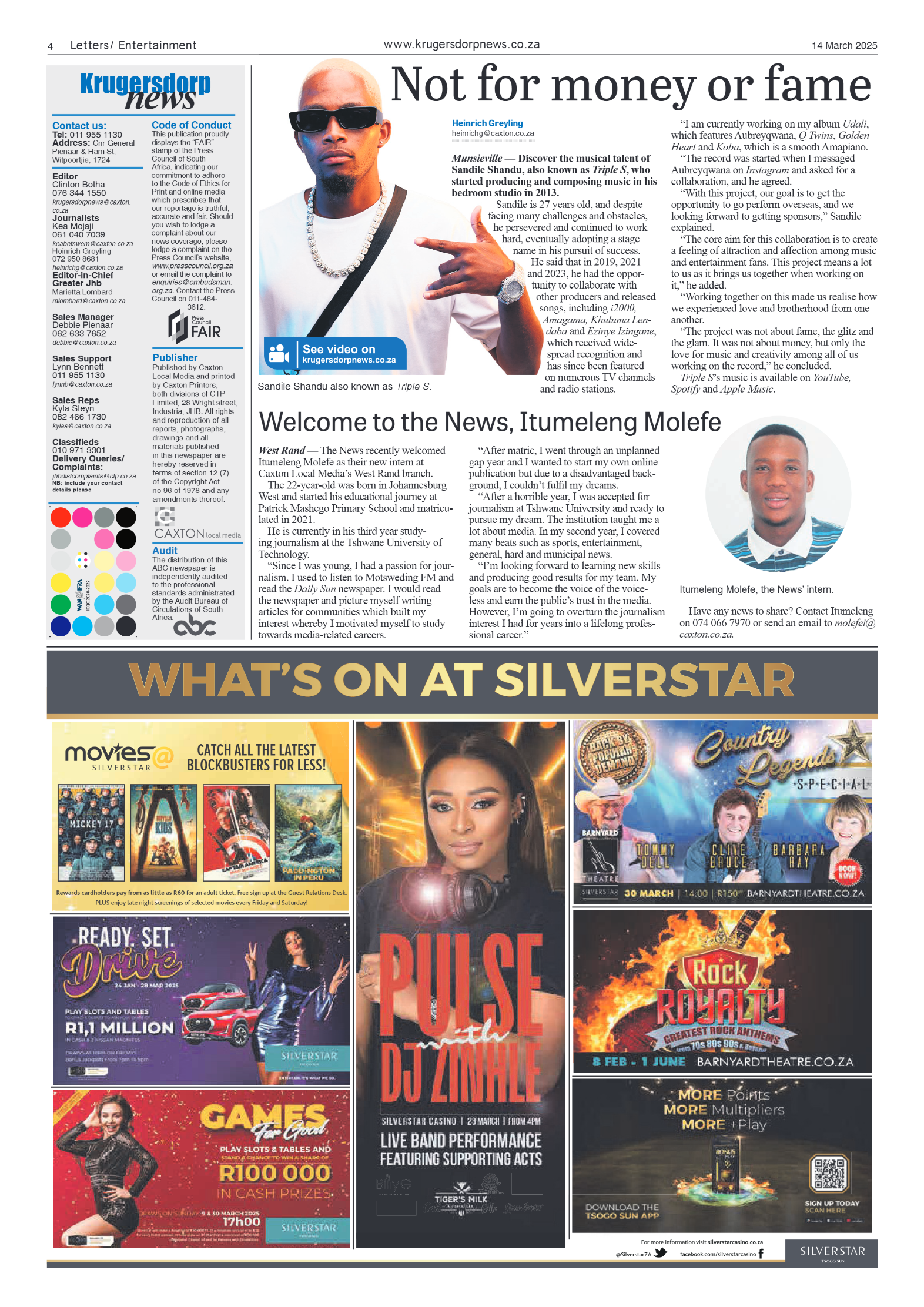 Krugersdorp News 14 March 2025 page 6