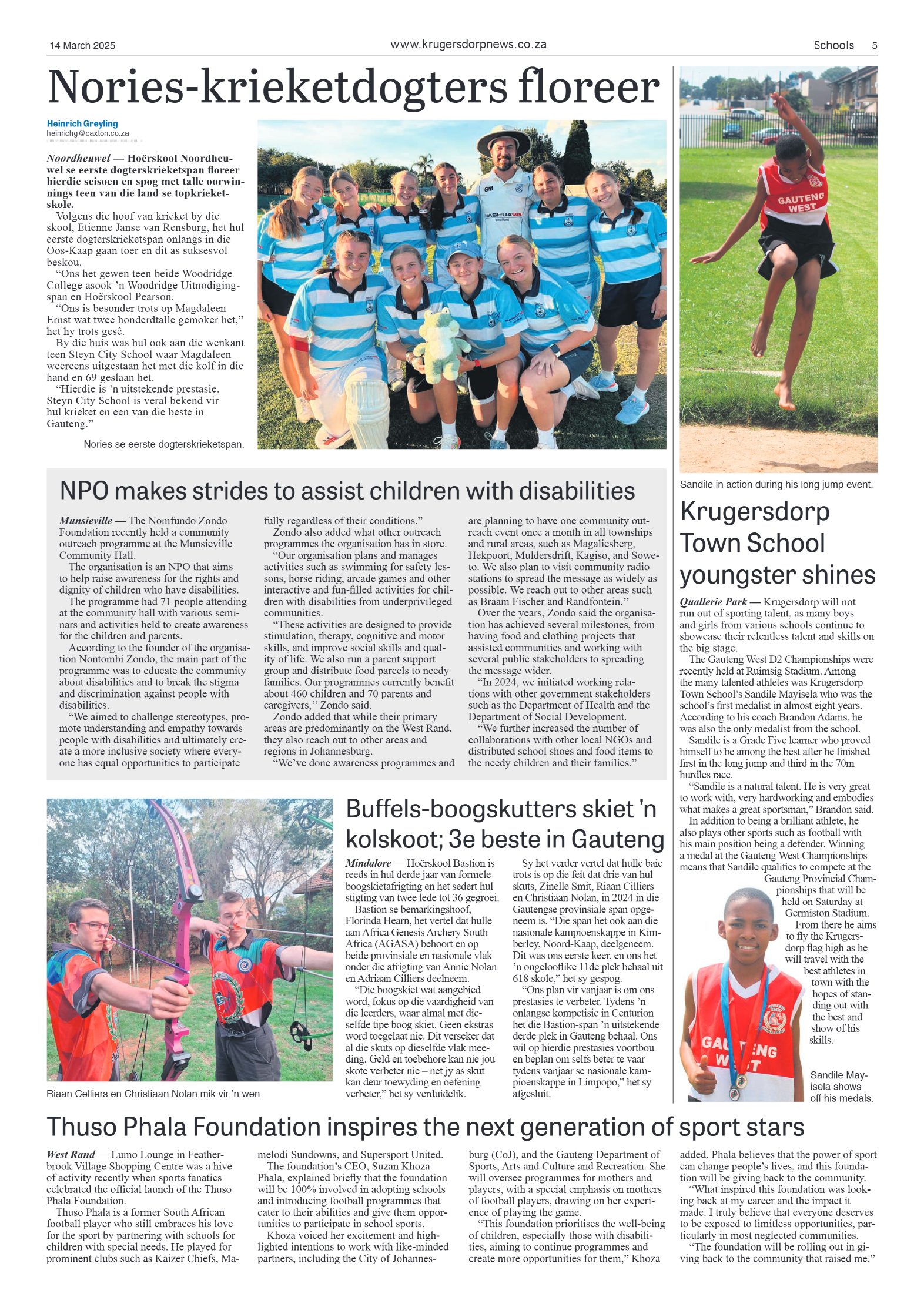 Krugersdorp News 14 March 2025 page 7