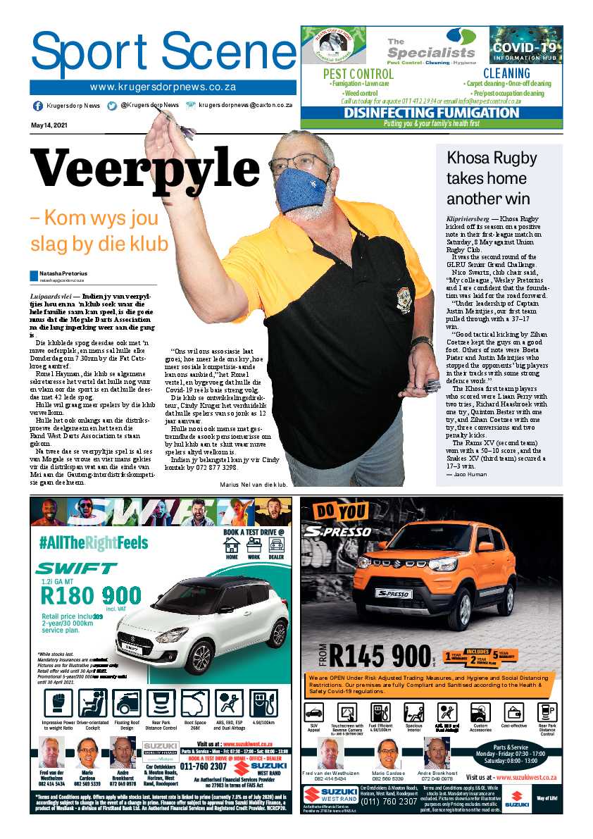 Krugersdorp News 14 May 2021 page 12