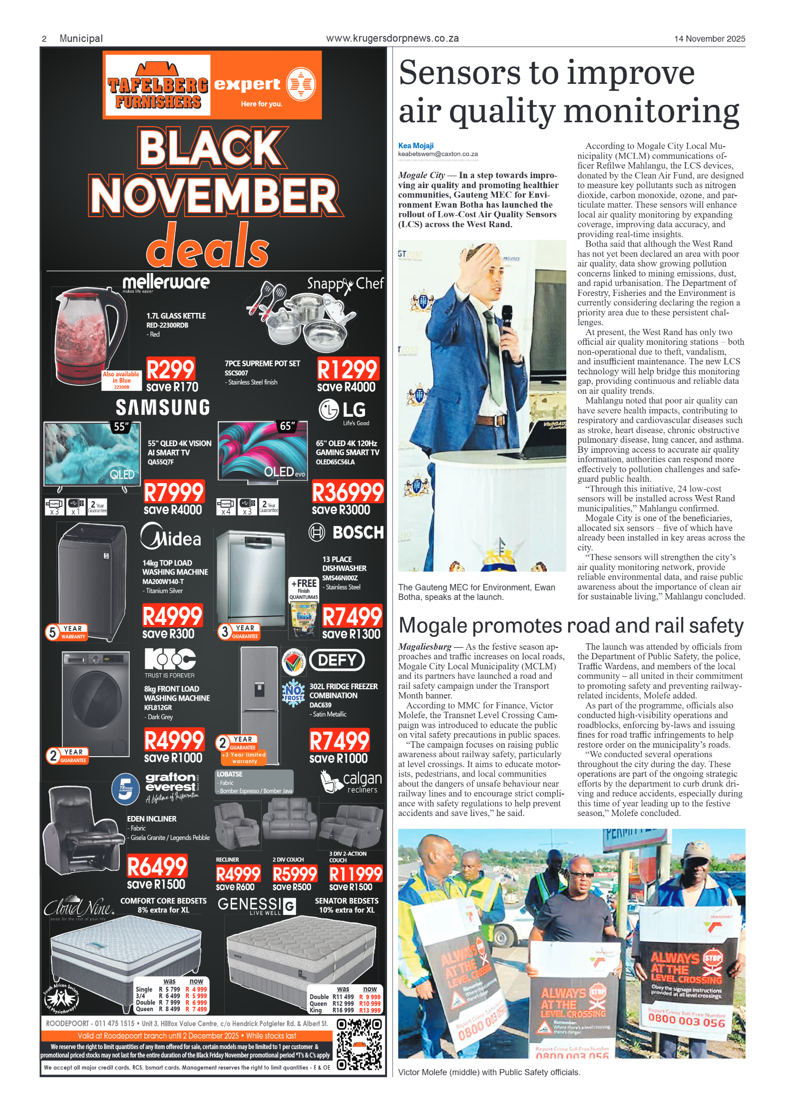 Krugersdorp News 14 November 2025 page 4