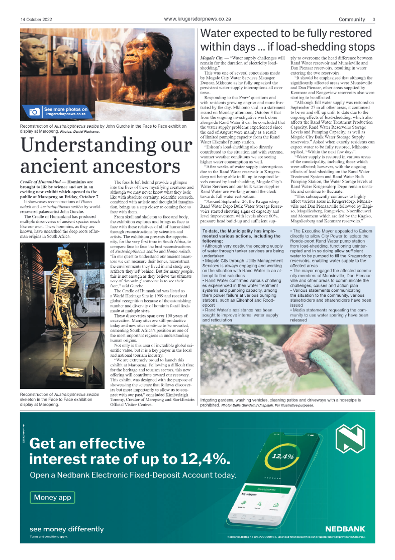 Krugersdorp News 14 October 2022 page 3