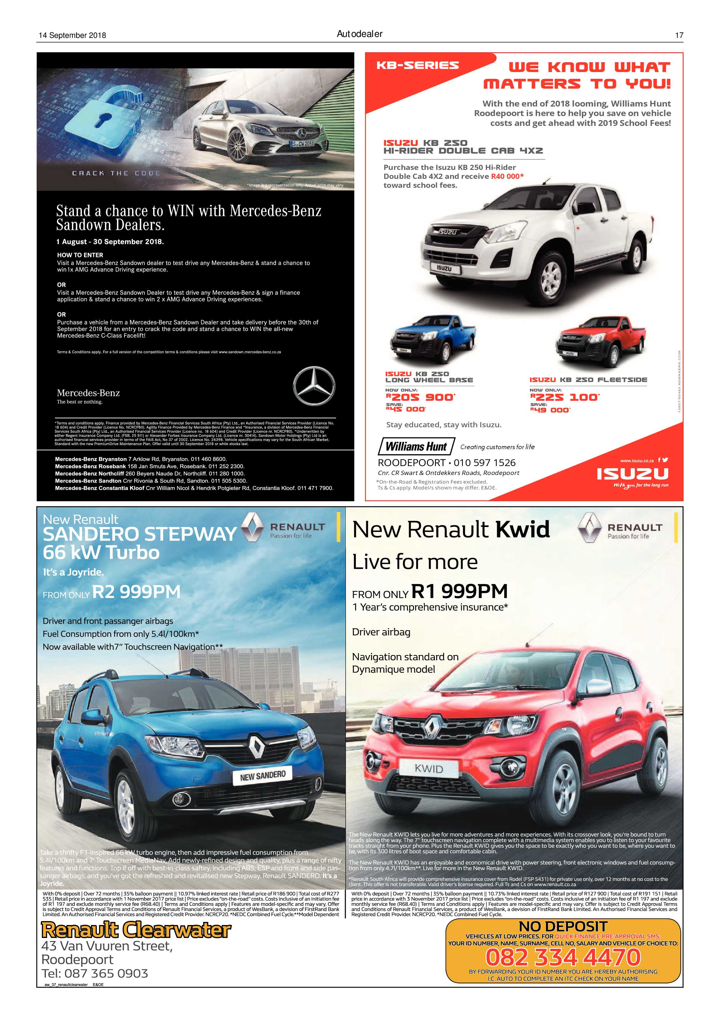 Krugersdorp News 14 September 2018 page 17