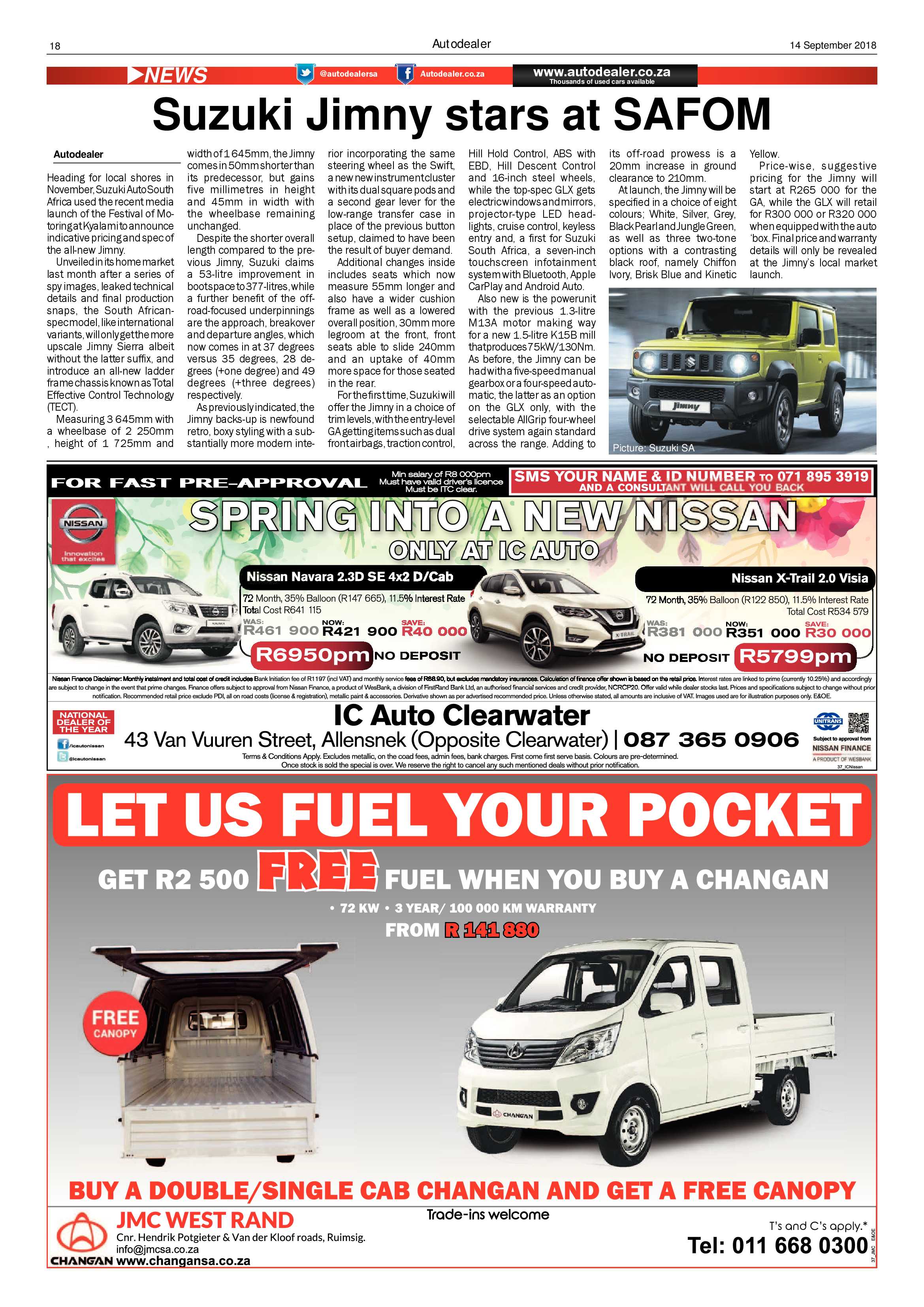Krugersdorp News 14 September 2018 page 18