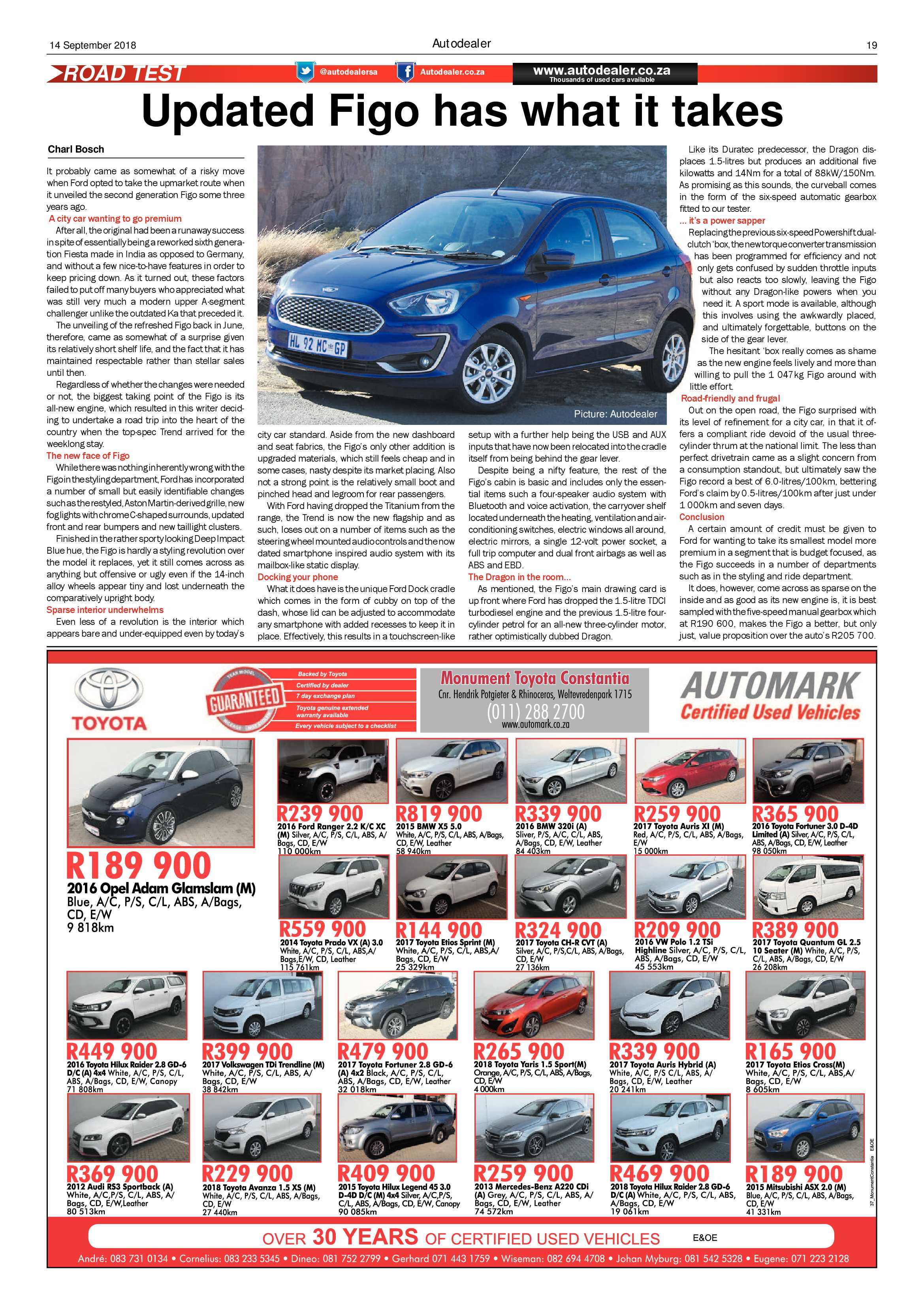 Krugersdorp News 14 September 2018 page 19