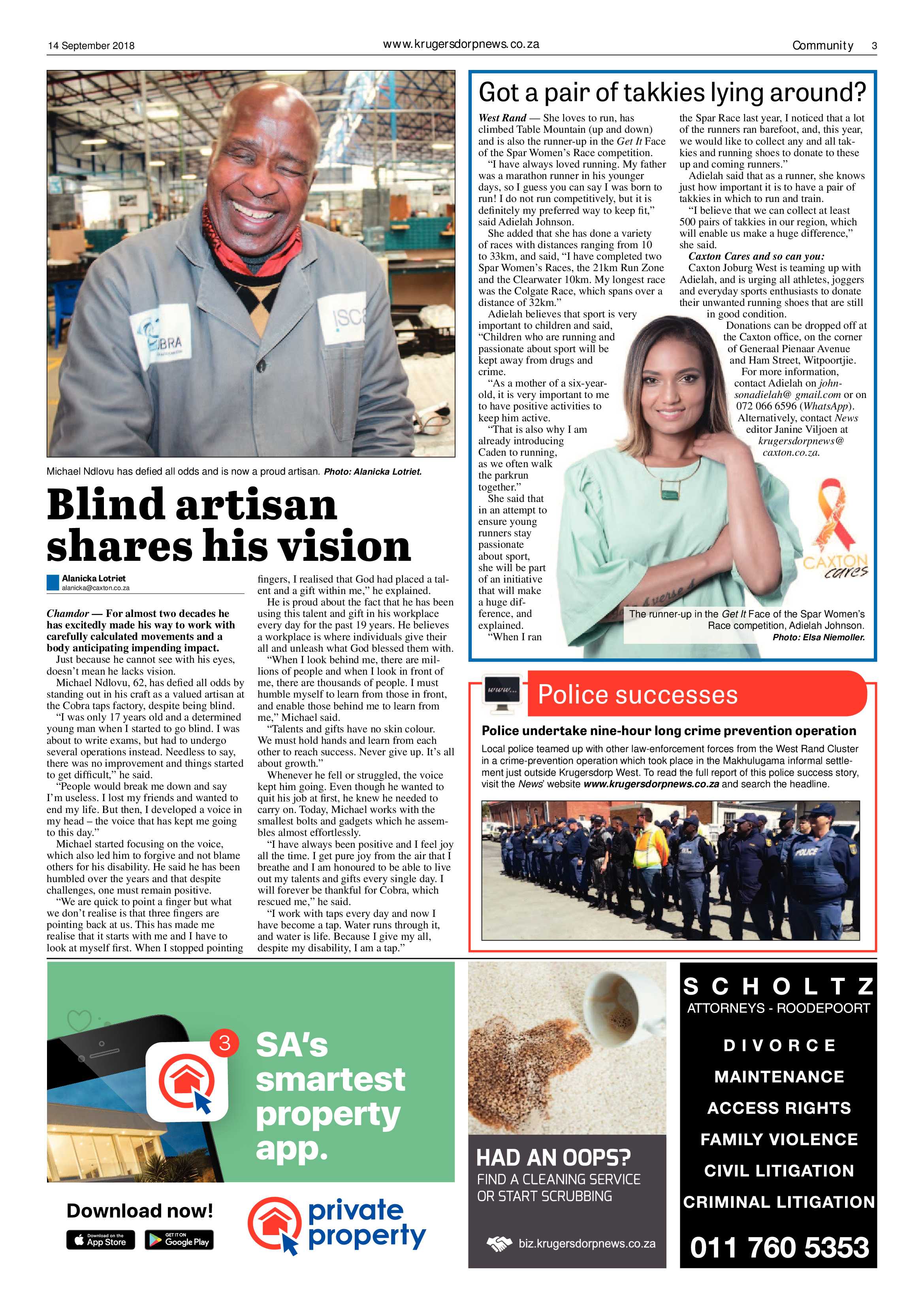 Krugersdorp News 14 September 2018 page 3