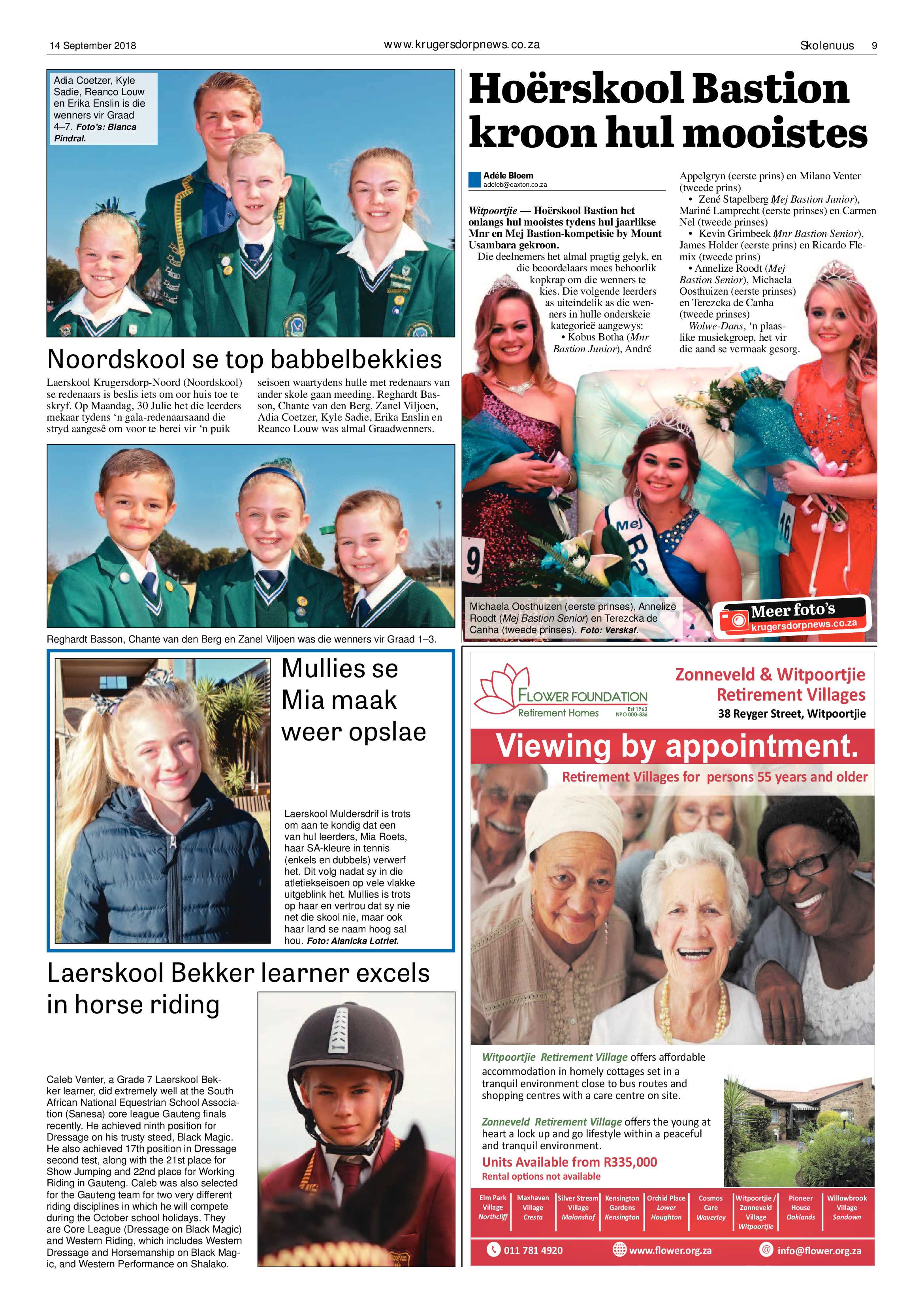 Krugersdorp News 14 September 2018 page 9