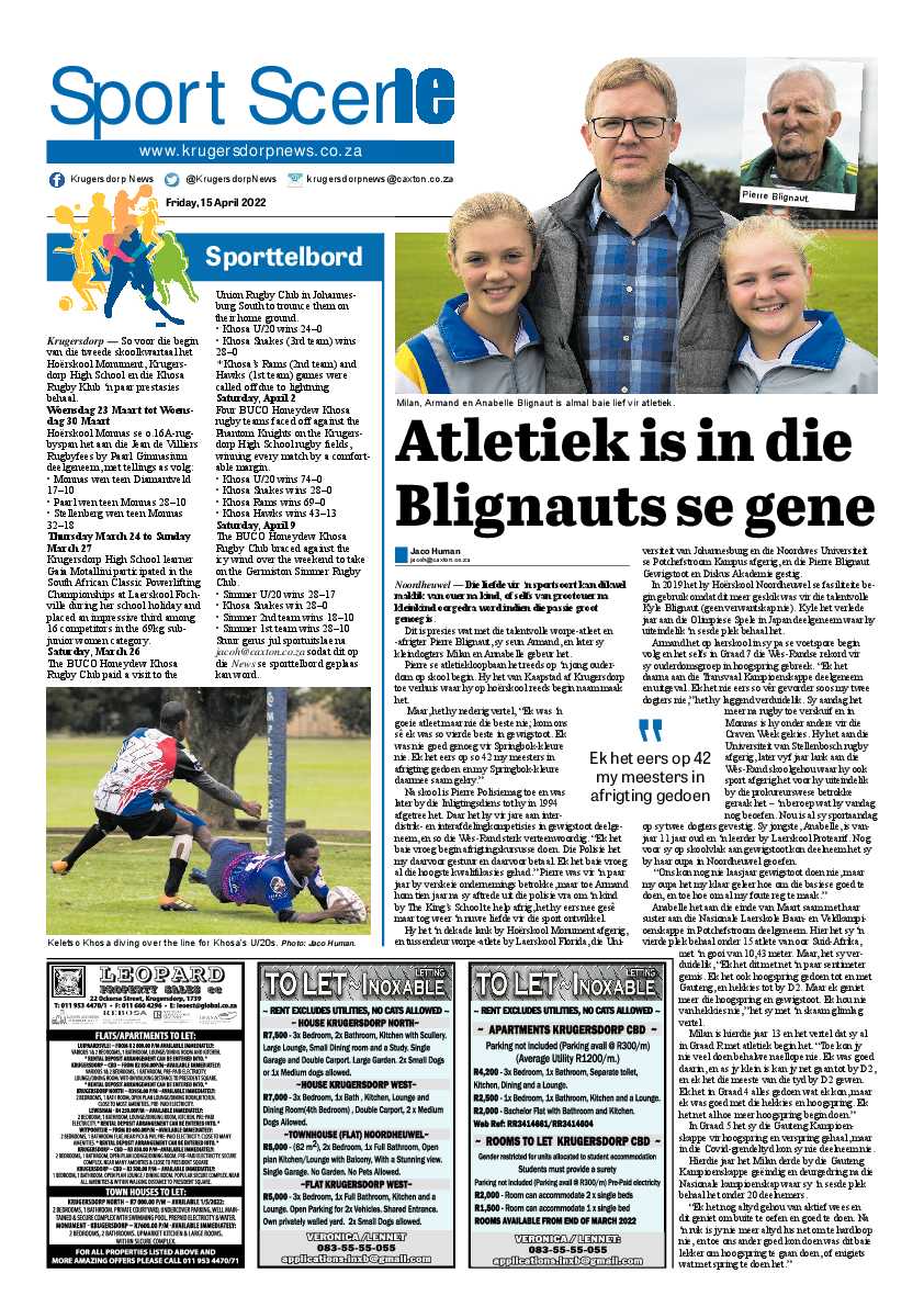 Krugersdorp News 15 April 2022 page 8