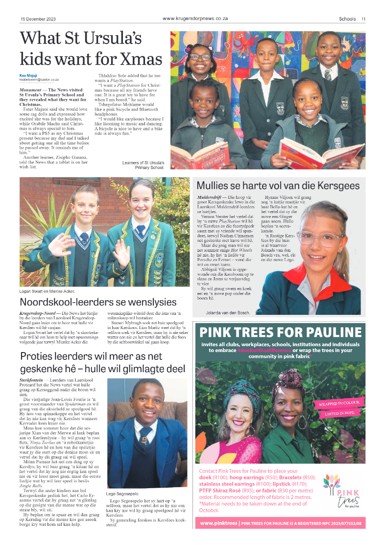 Krugersdorp News 15 December 2023 page 11