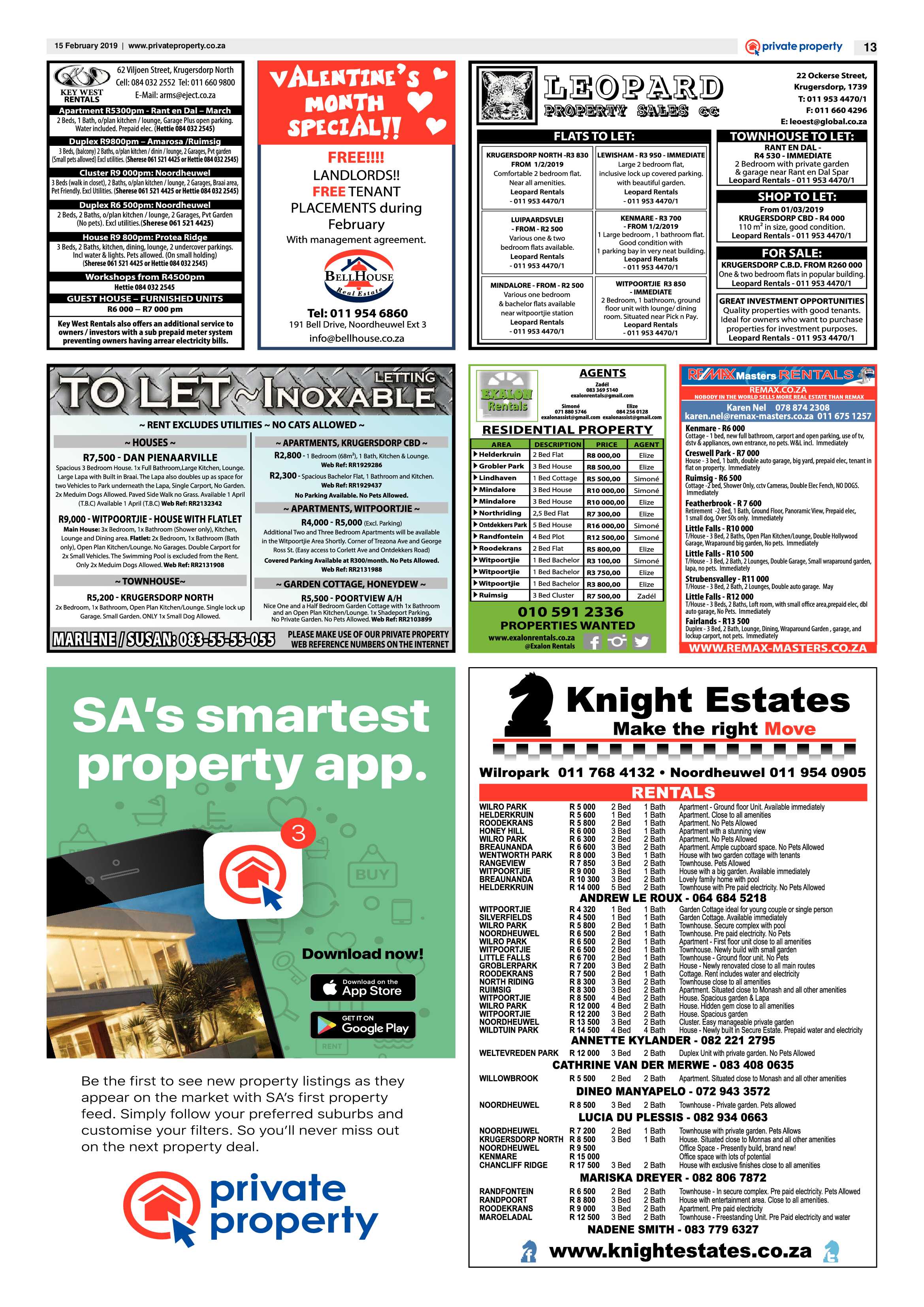 Krugersdorp News 15 February 2019 page 13