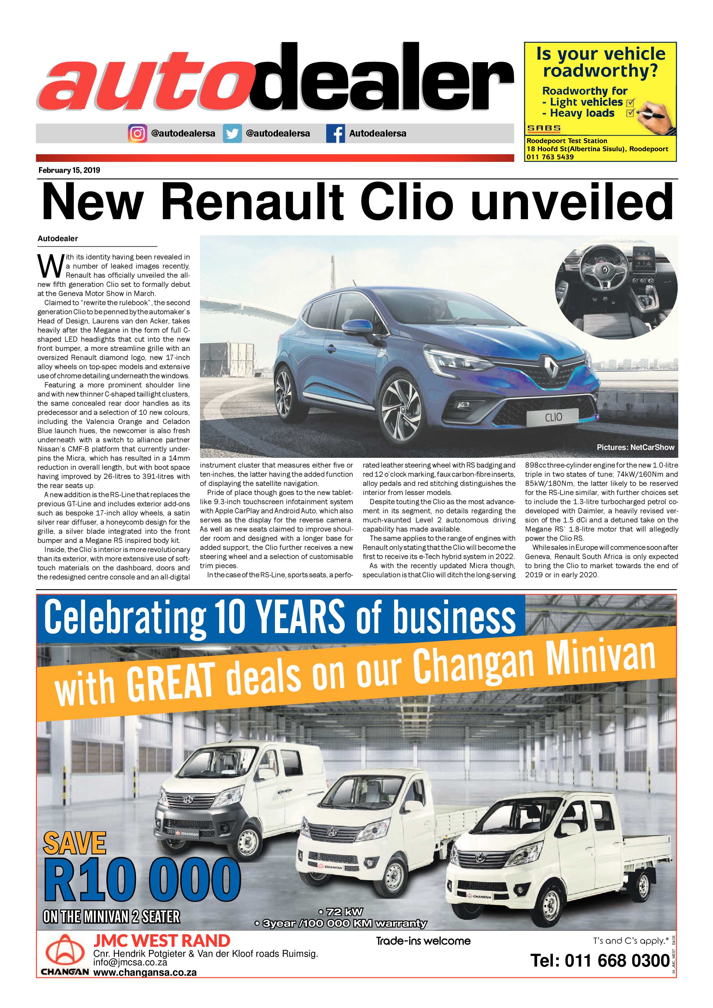 Krugersdorp News 15 February 2019 page 17
