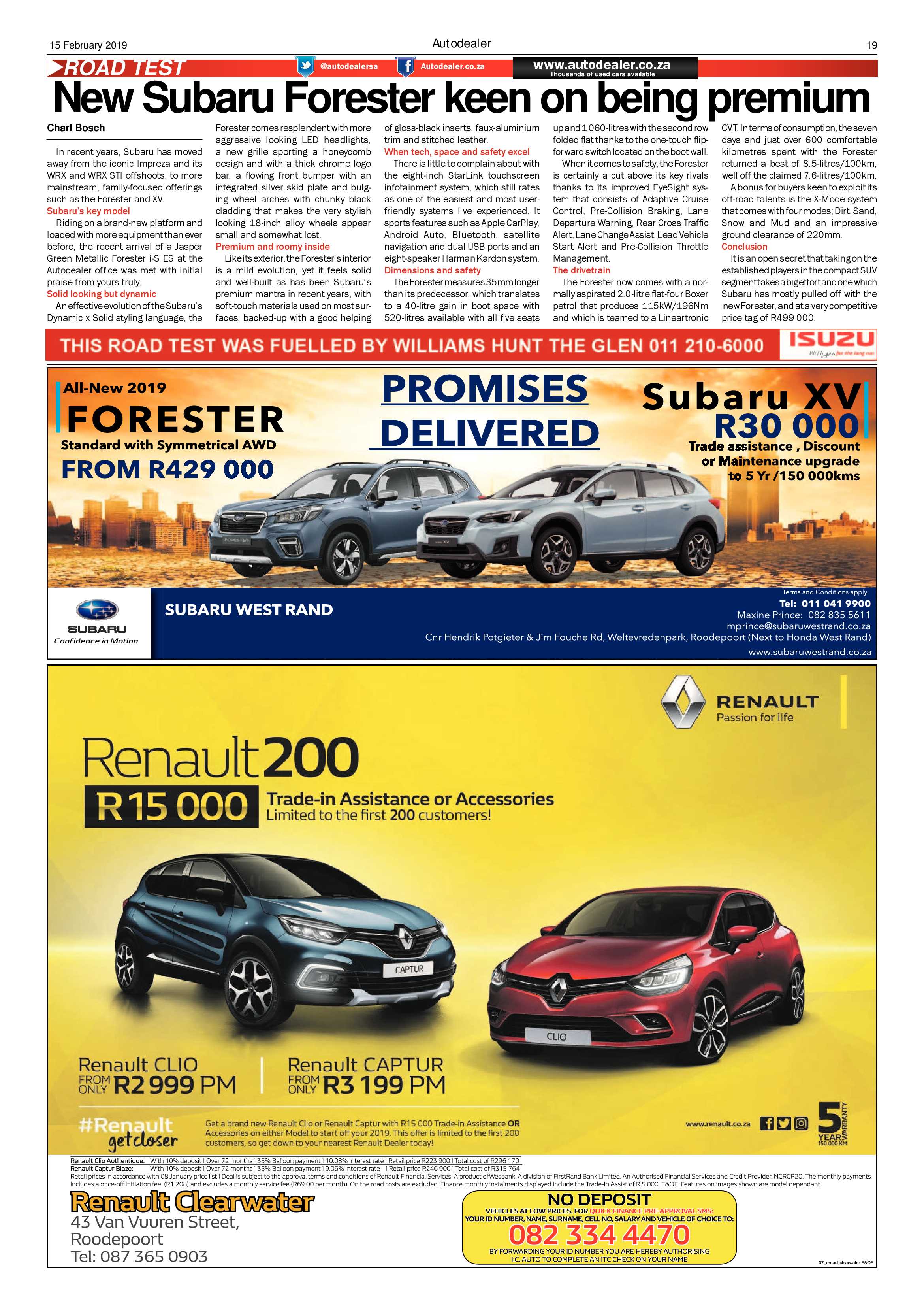 Krugersdorp News 15 February 2019 page 19
