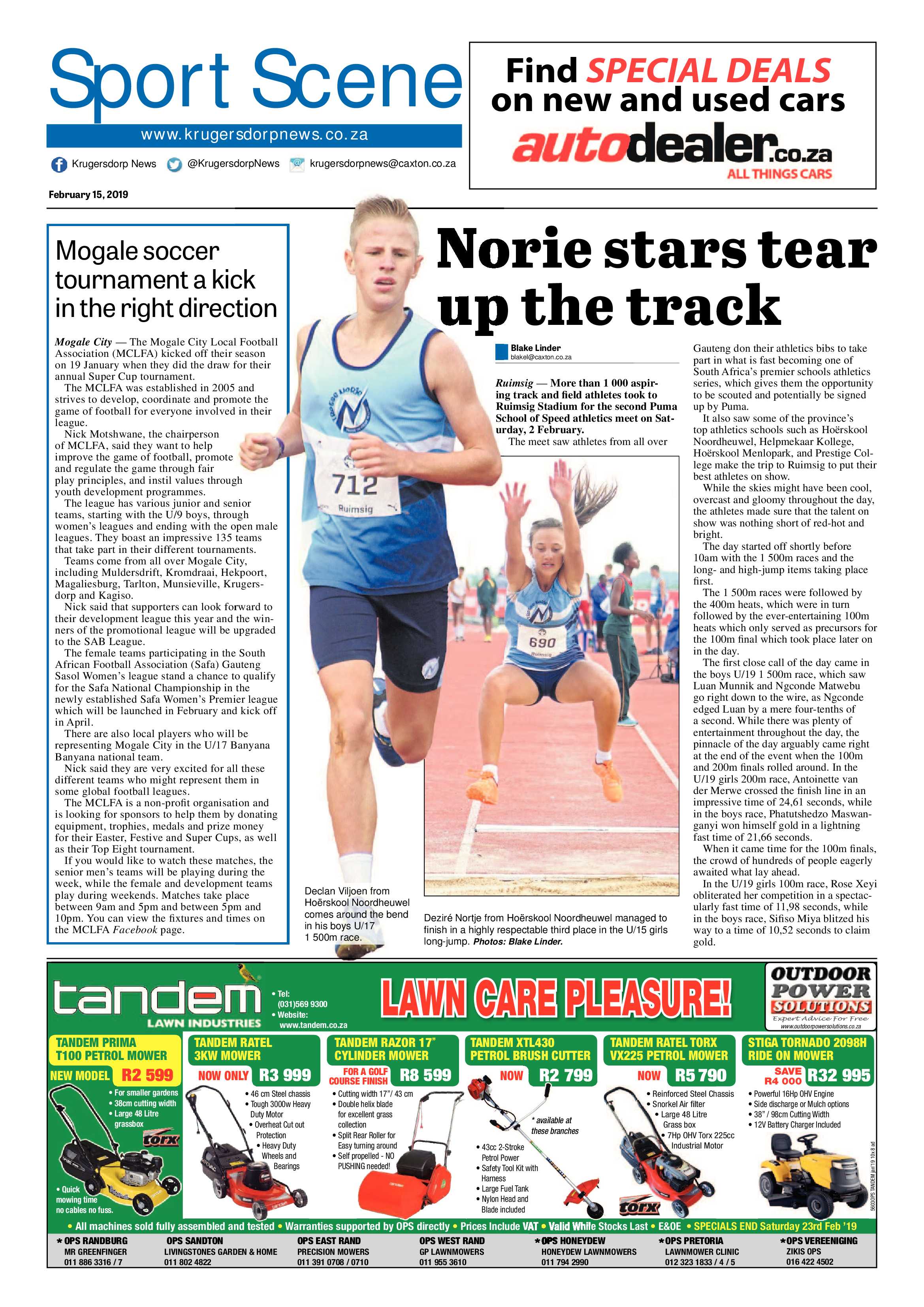 Krugersdorp News 15 February 2019 page 20