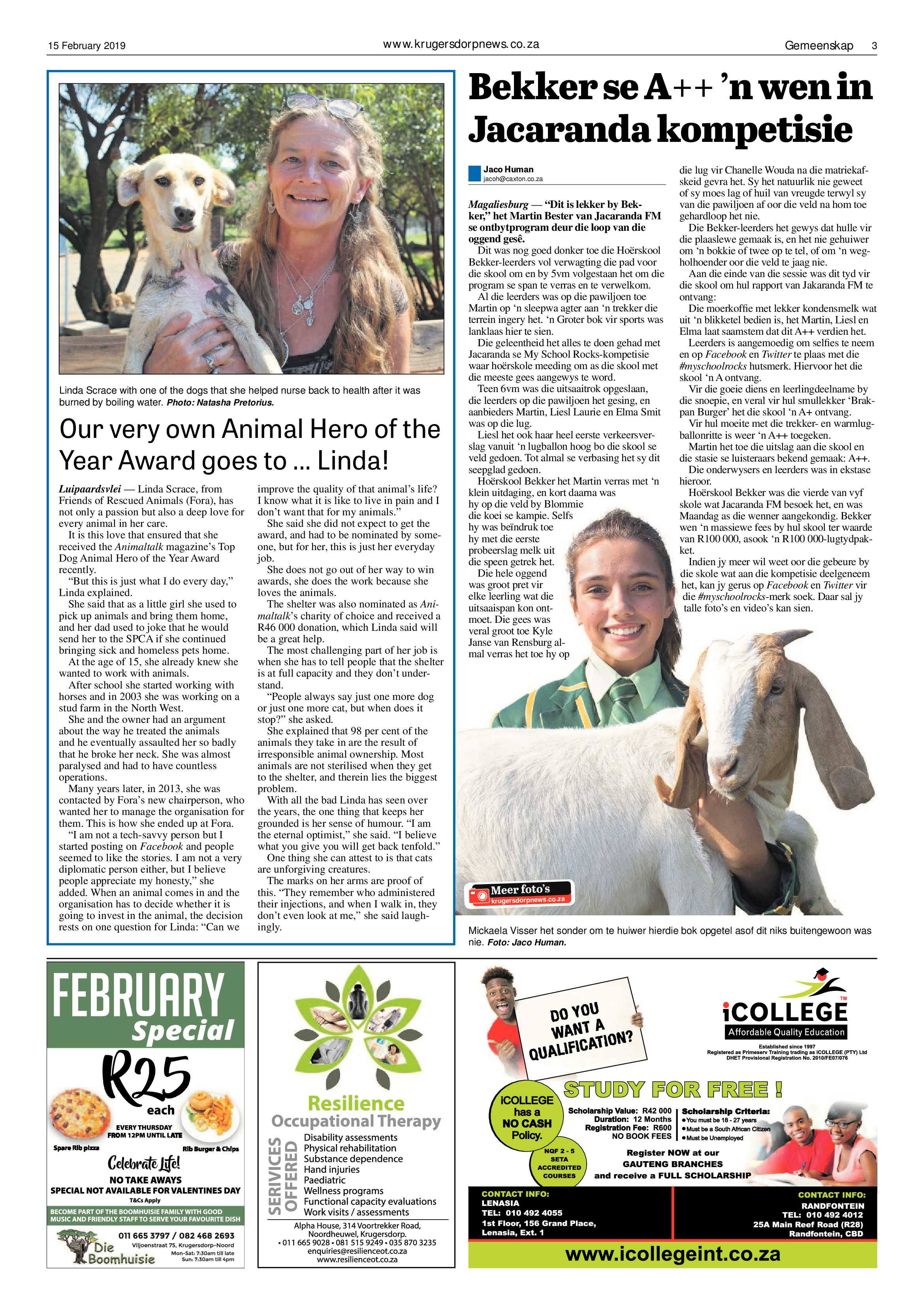 Krugersdorp News 15 February 2019 page 3