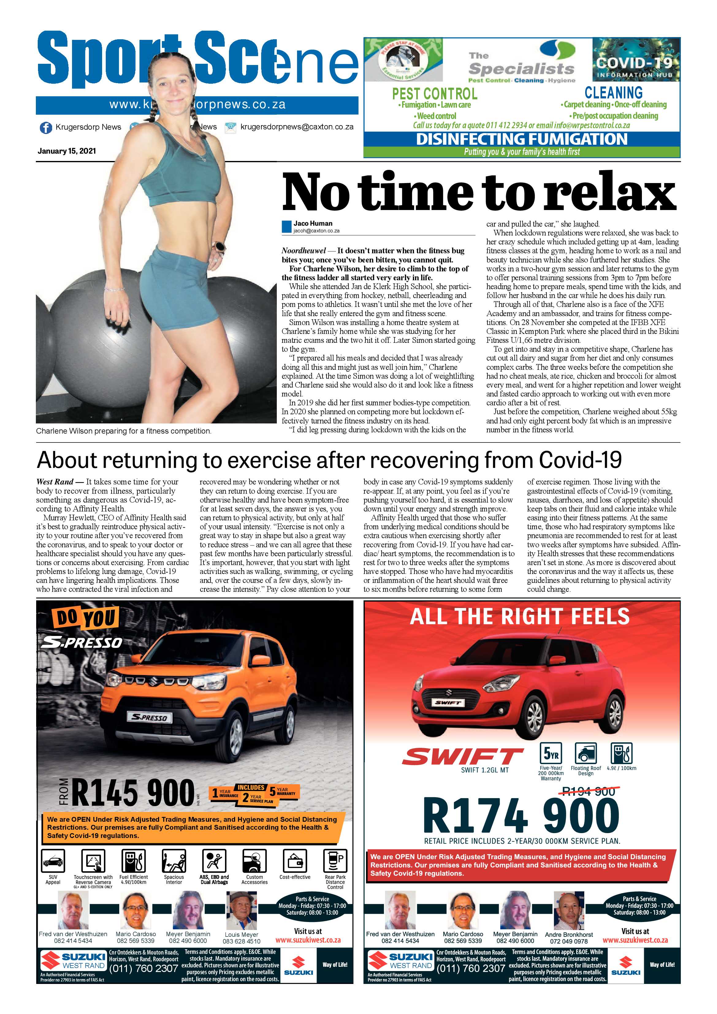 Krugersdorp News 15 January 2021 page 12