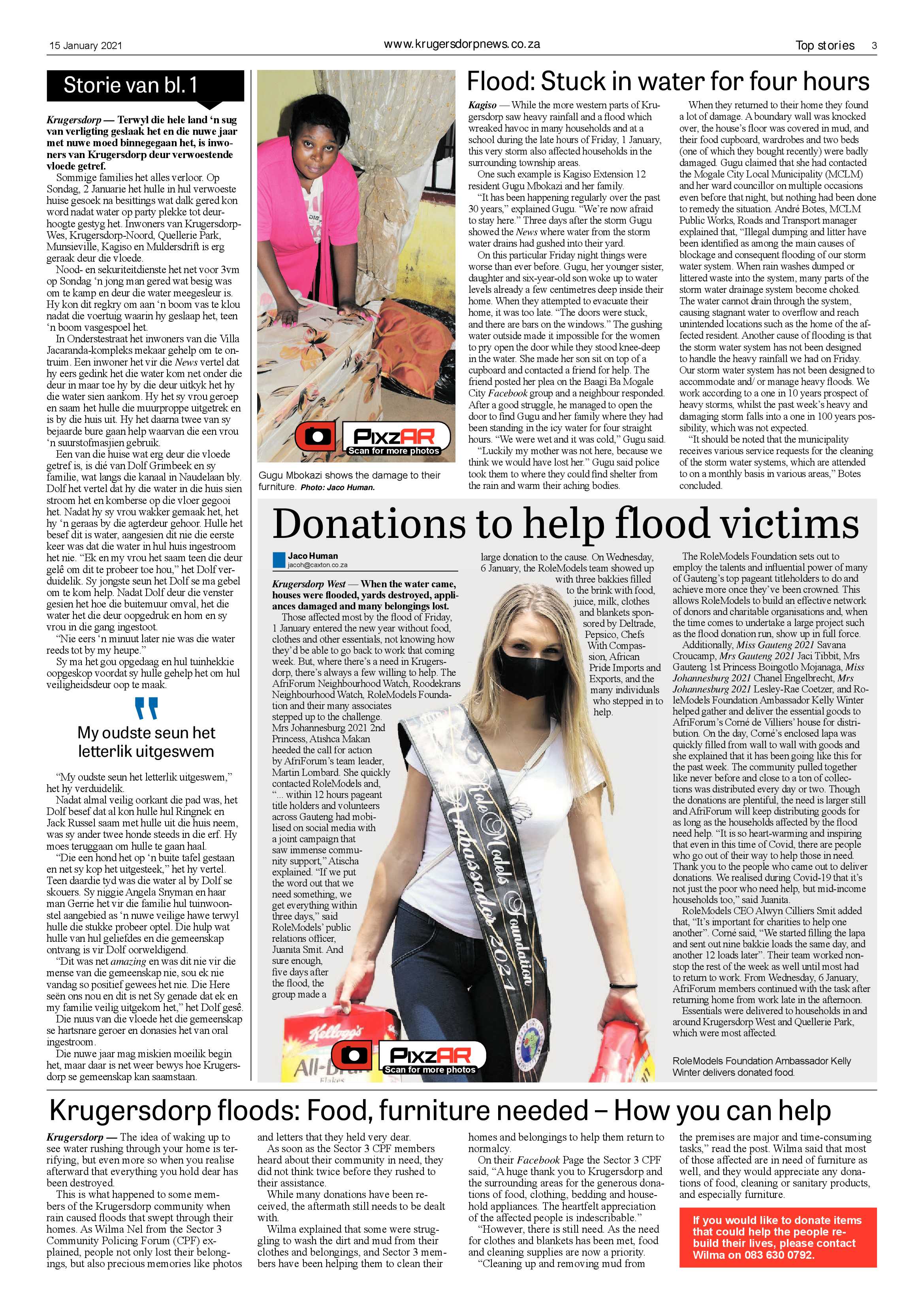 Krugersdorp News 15 January 2021 page 3