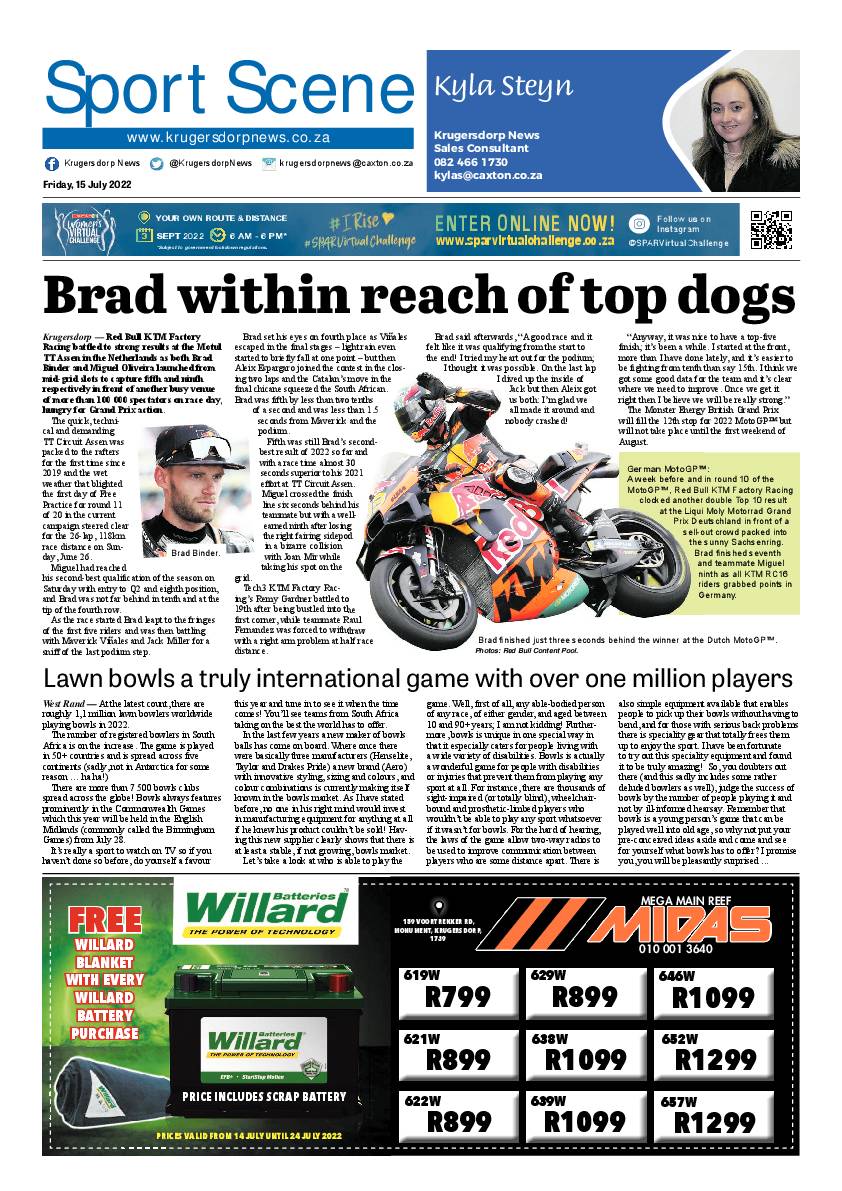 Krugersdorp News 15 July 2022 page 12