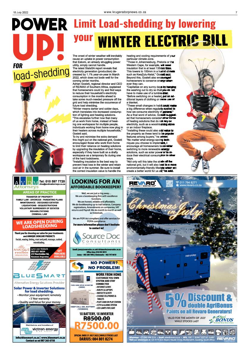 Krugersdorp News 15 July 2022 page 7