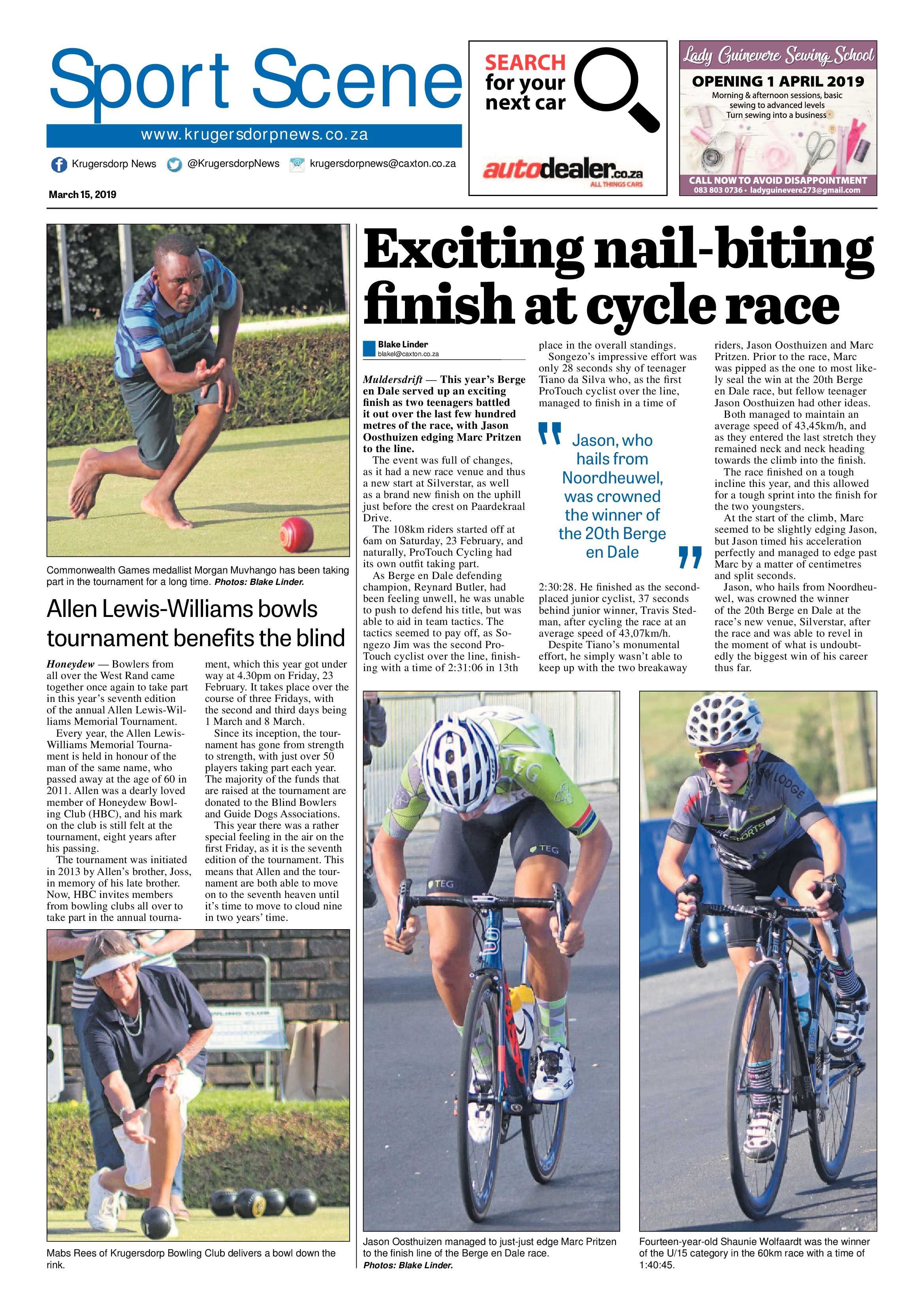 Krugersdorp News 15 March 2019 page 20