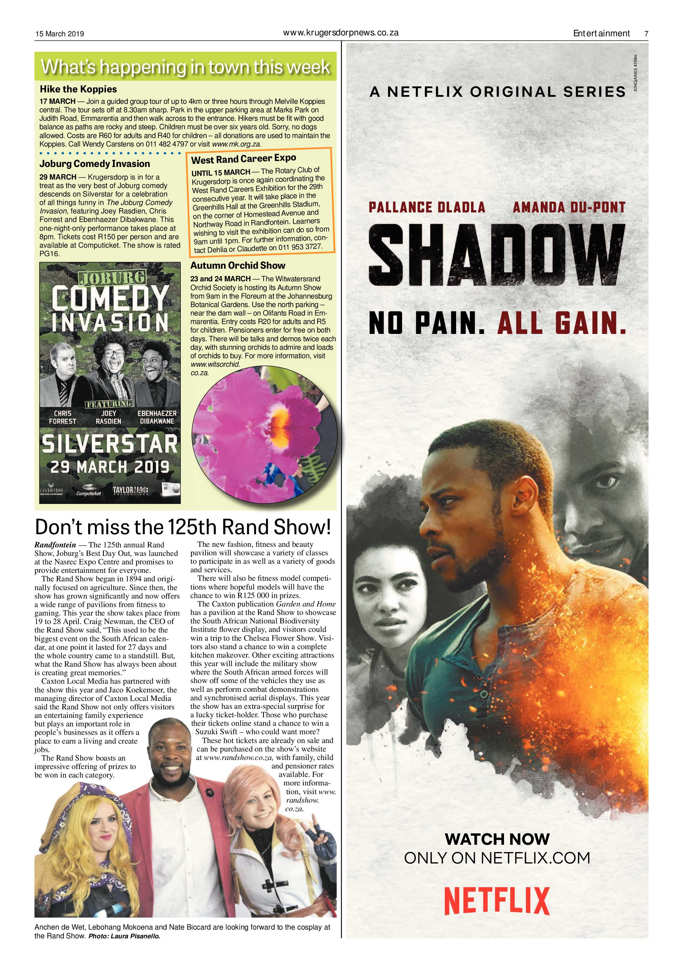 Krugersdorp News 15 March 2019 page 7
