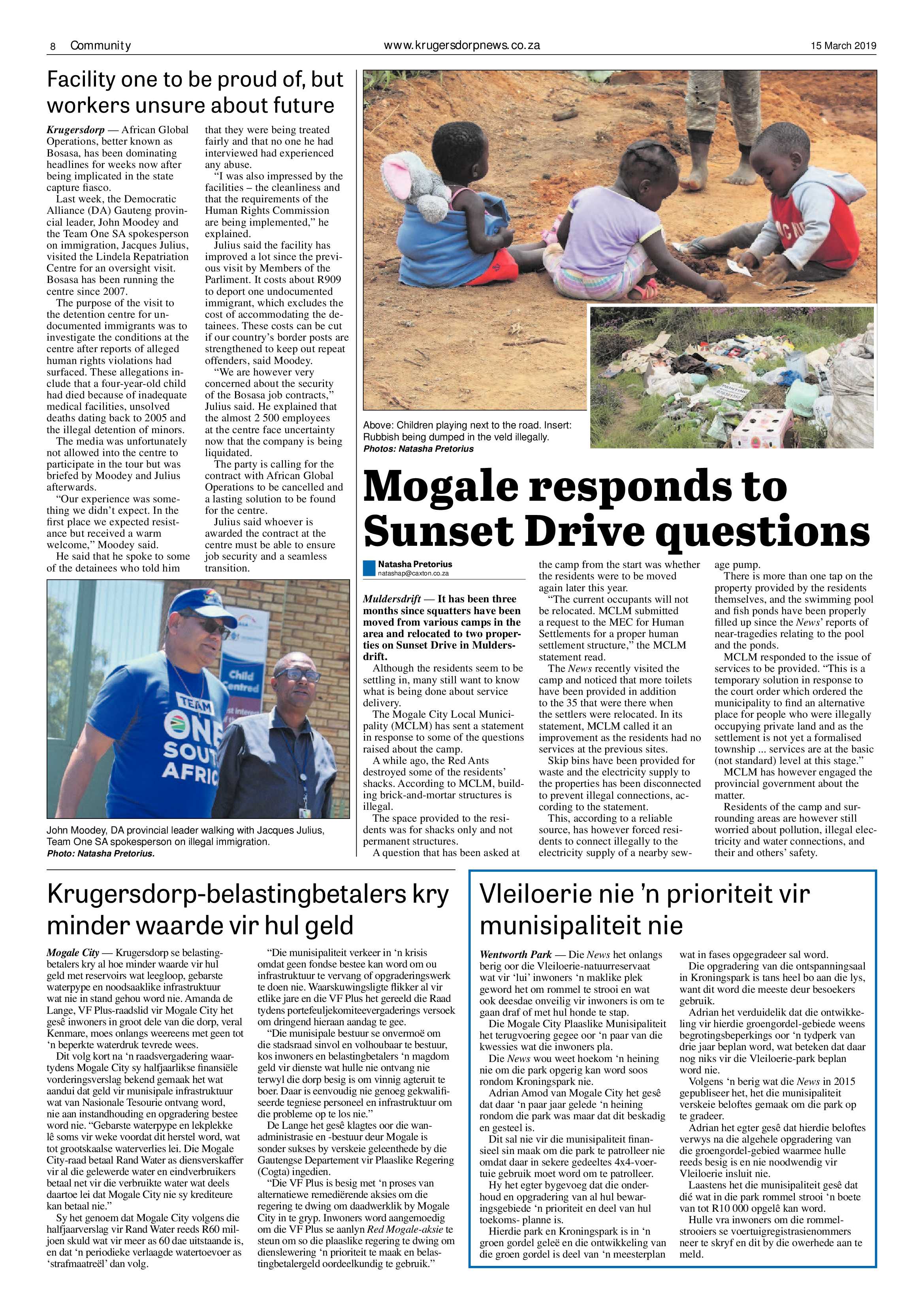 Krugersdorp News 15 March 2019 page 8