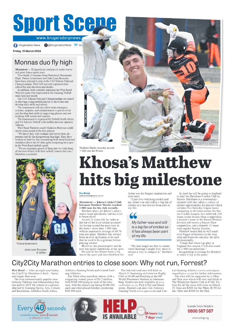 Krugersdorp News 15 March 2024 page 12