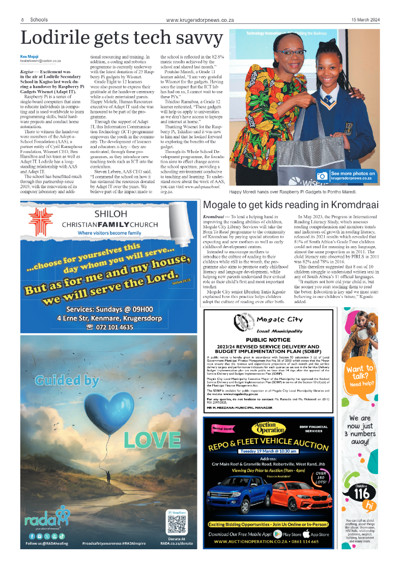 Krugersdorp News 15 March 2024 page 8