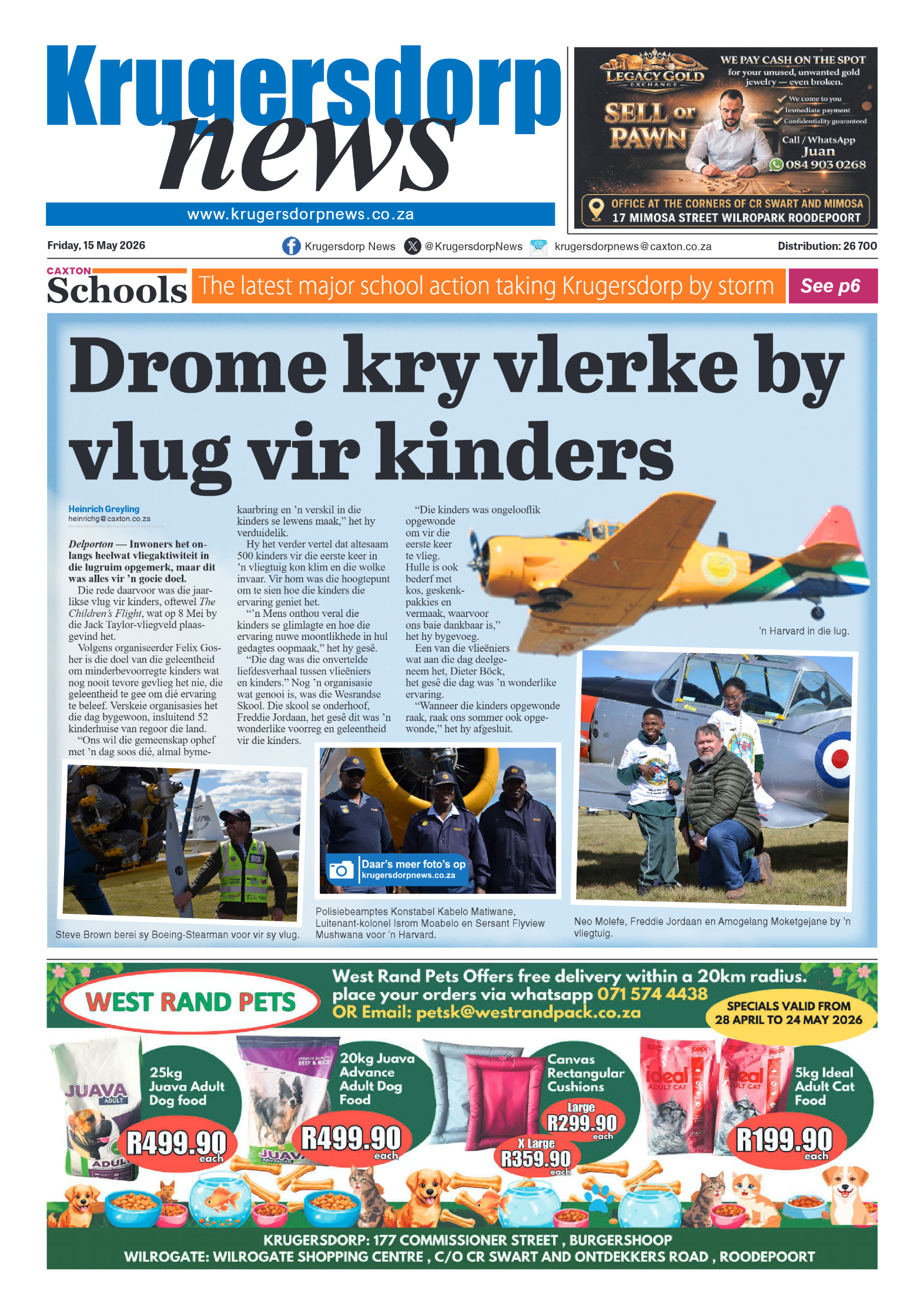 Krugersdorp News 15 May 2026 page 3