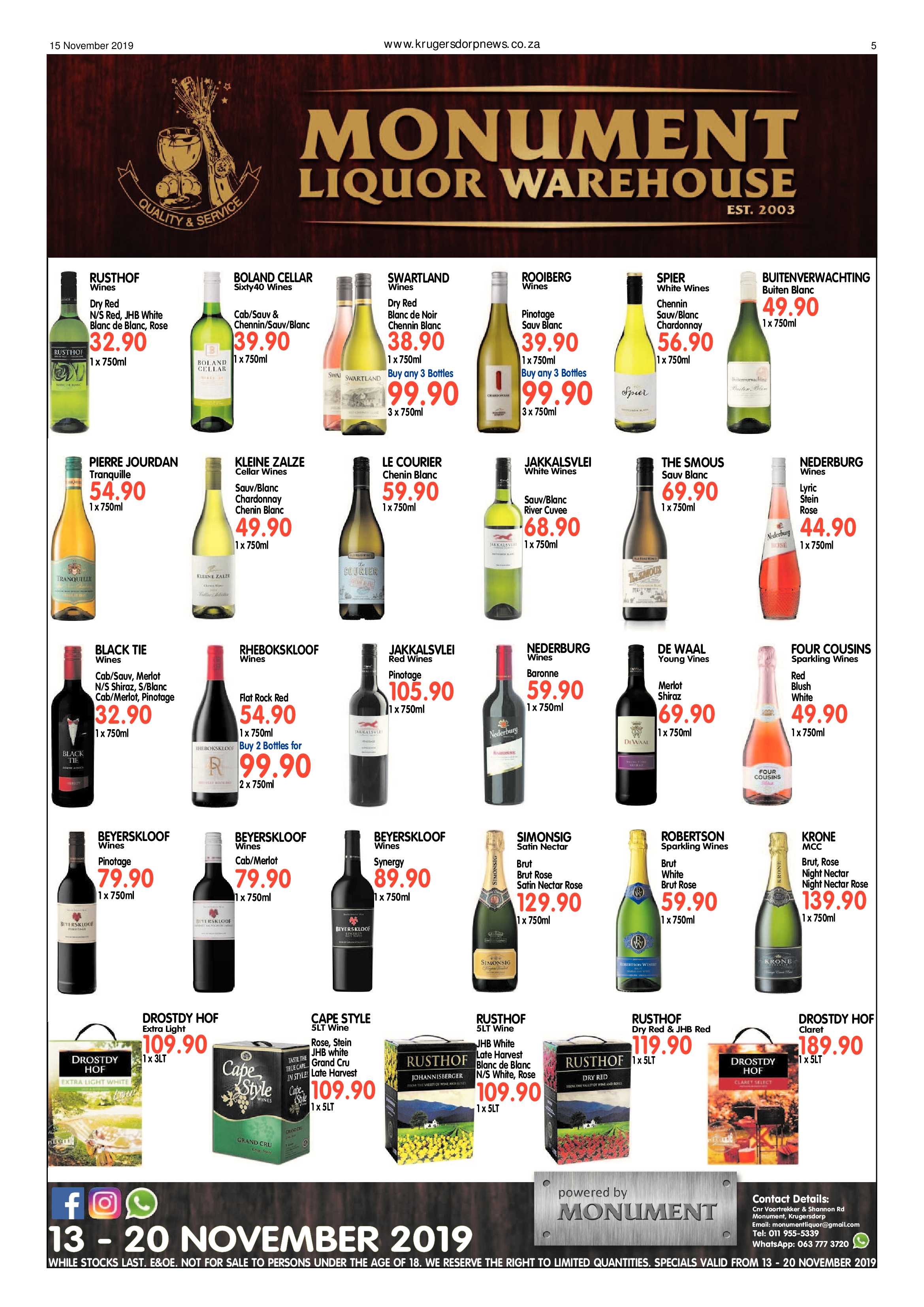 Krugersdorp News 15 November 2019 page 5