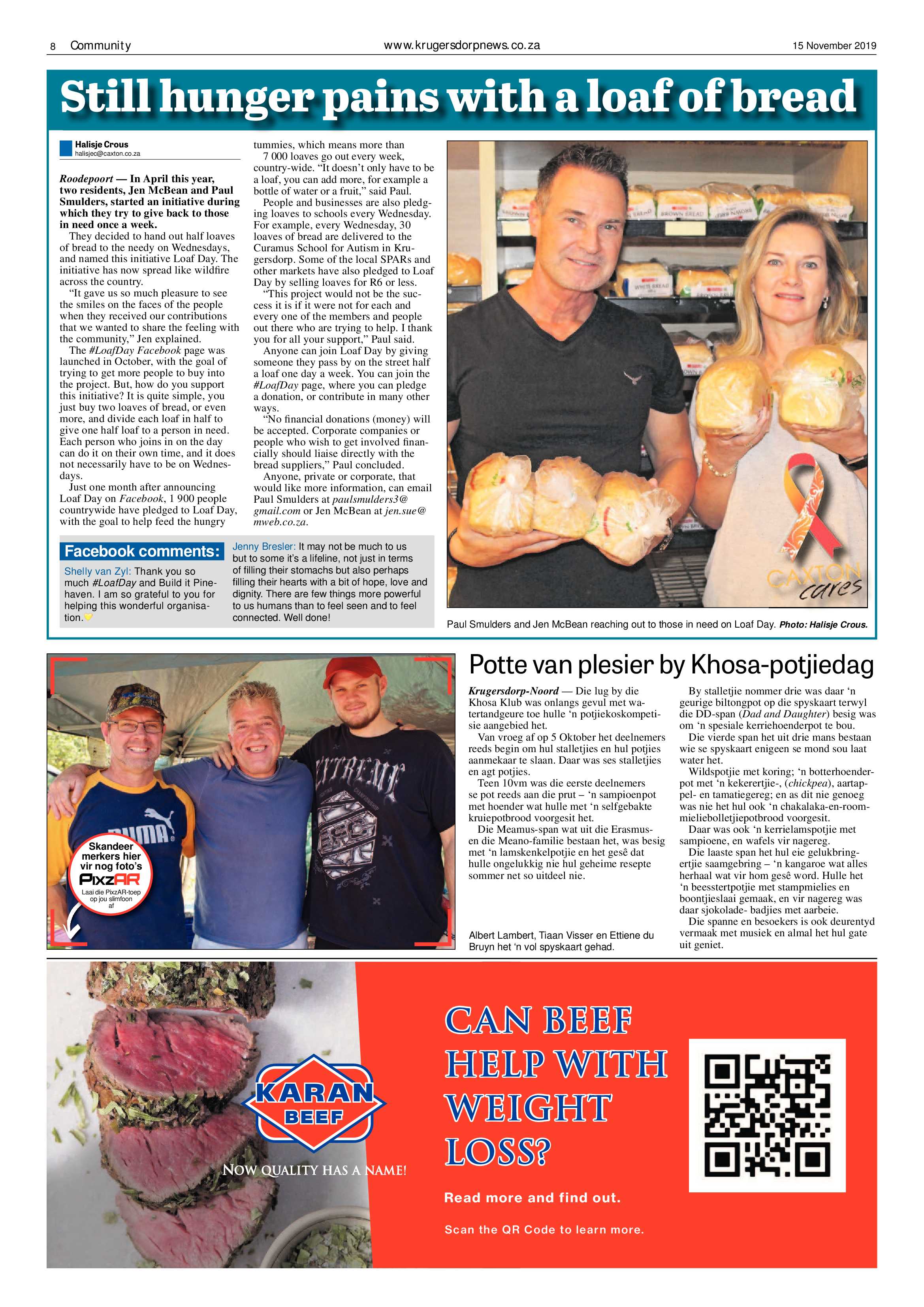 Krugersdorp News 15 November 2019 page 8