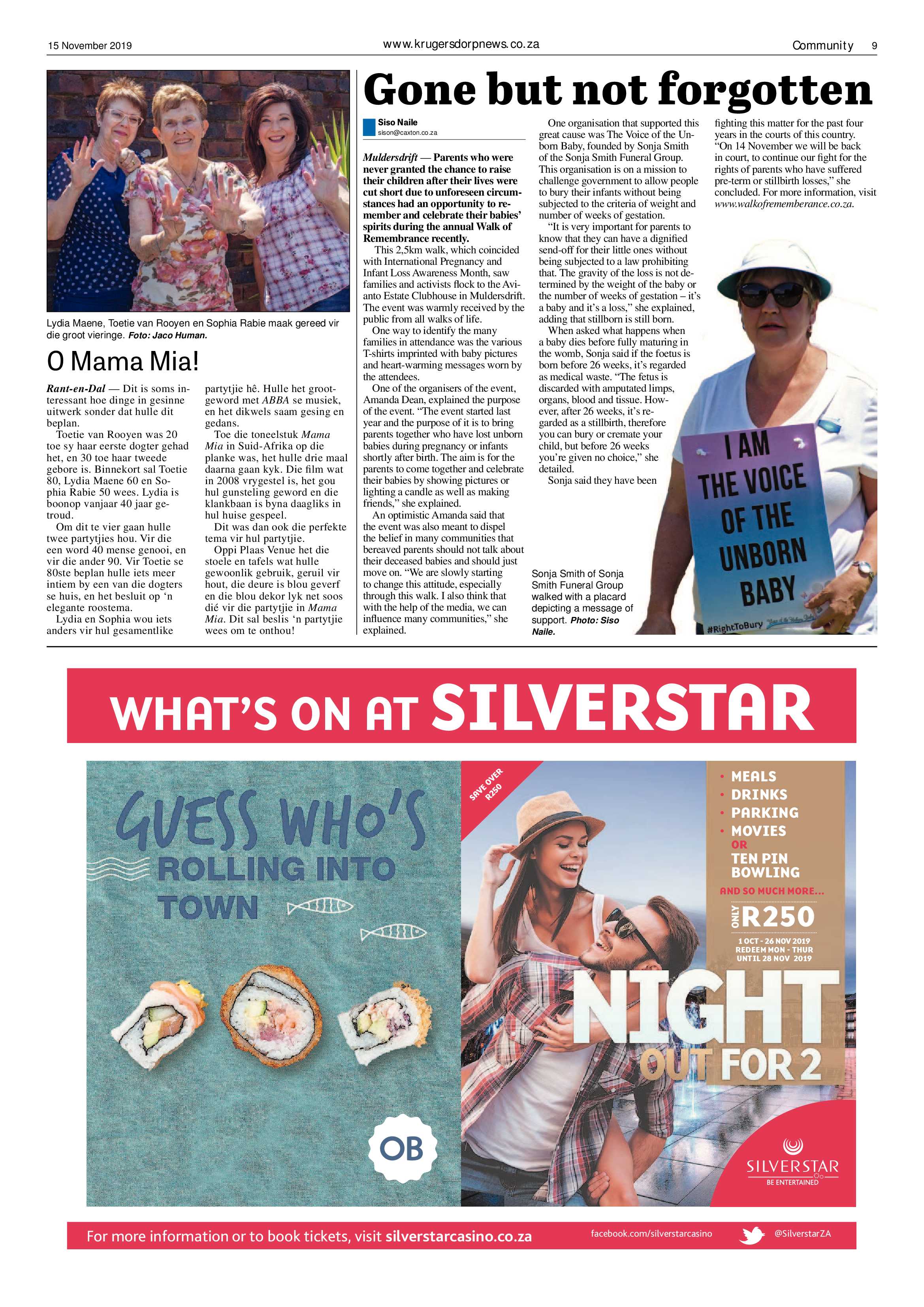 Krugersdorp News 15 November 2019 page 9