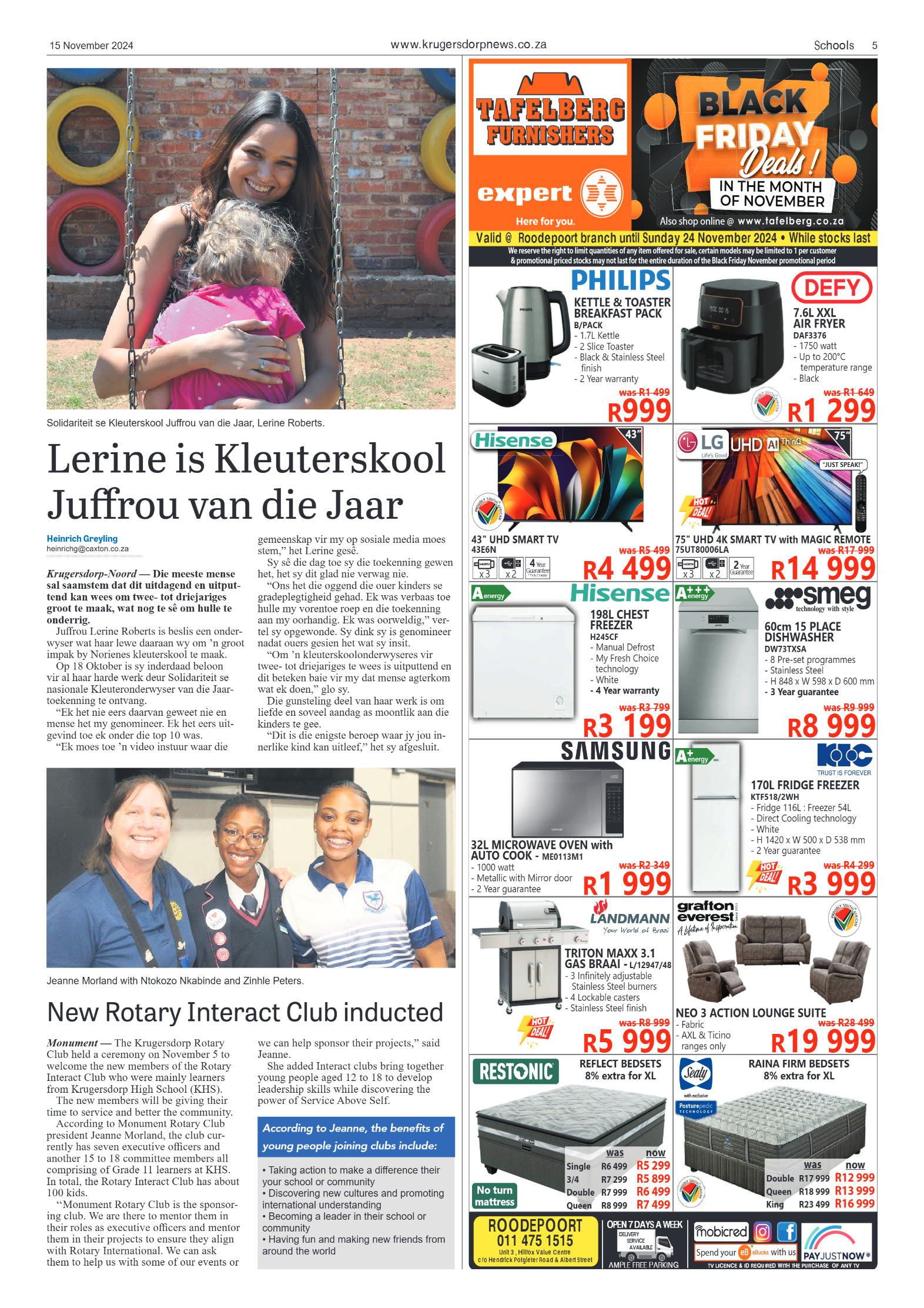Krugersdorp News 15 November 2024 page 5
