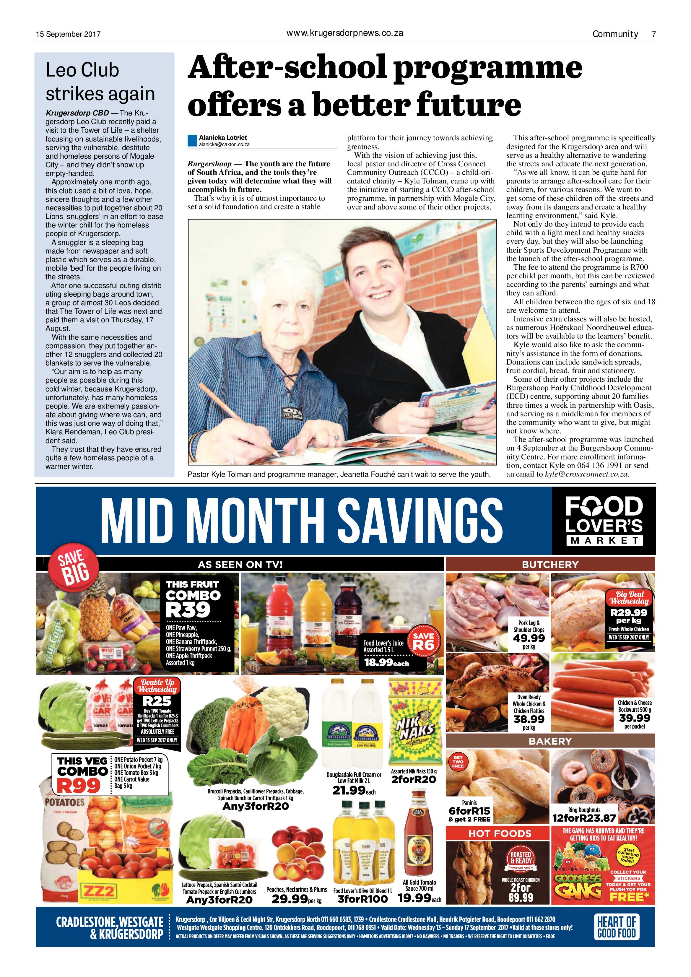 Krugersdorp News 15 September 2017 page 7