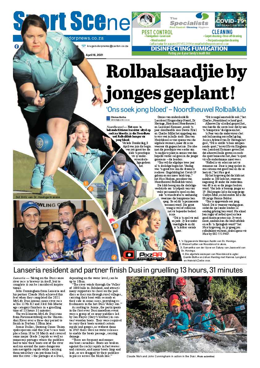 Krugersdorp News 16 April 2021 page 12