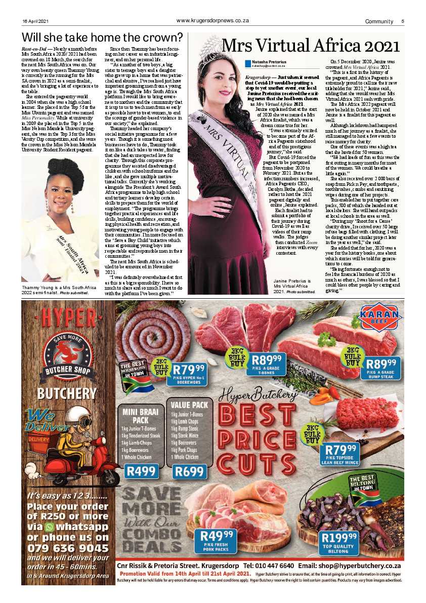 Krugersdorp News 16 April 2021 page 5