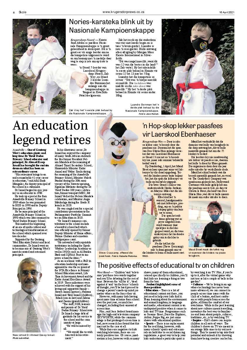 Krugersdorp News 16 April 2021 page 6