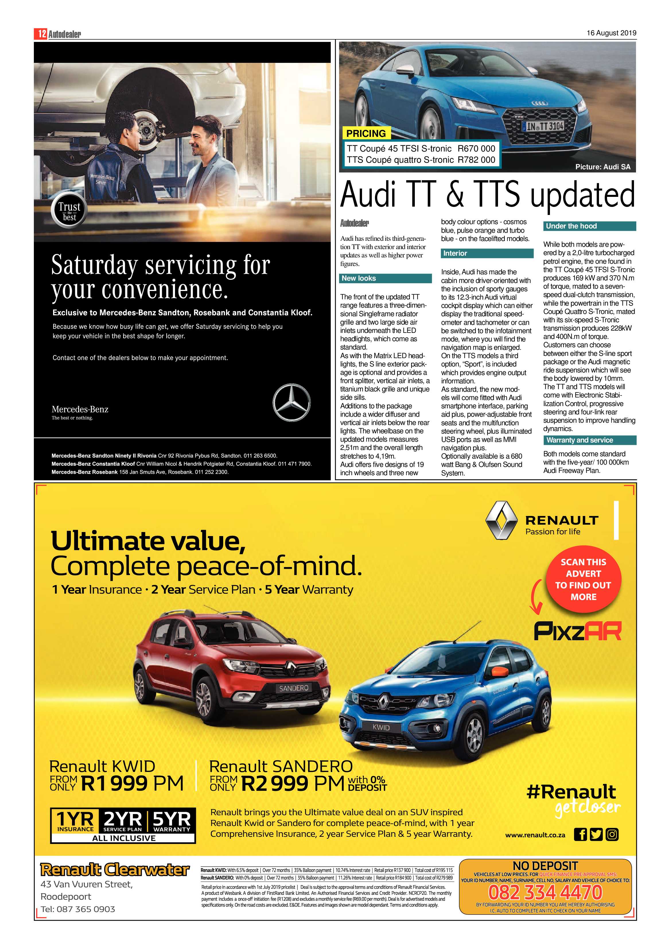 Krugersdorp News 16 August 2019 page 12
