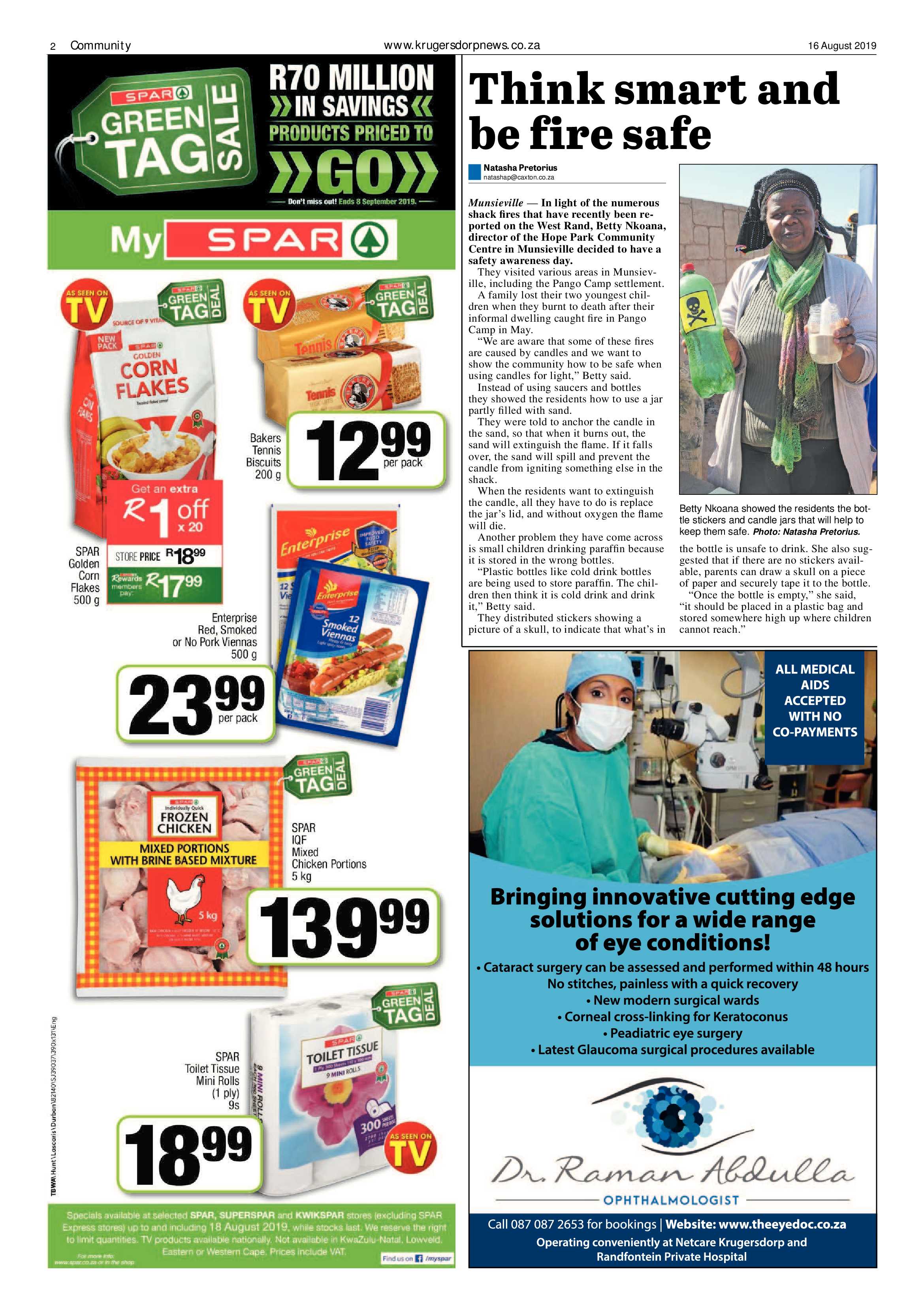 Krugersdorp News 16 August 2019 page 2