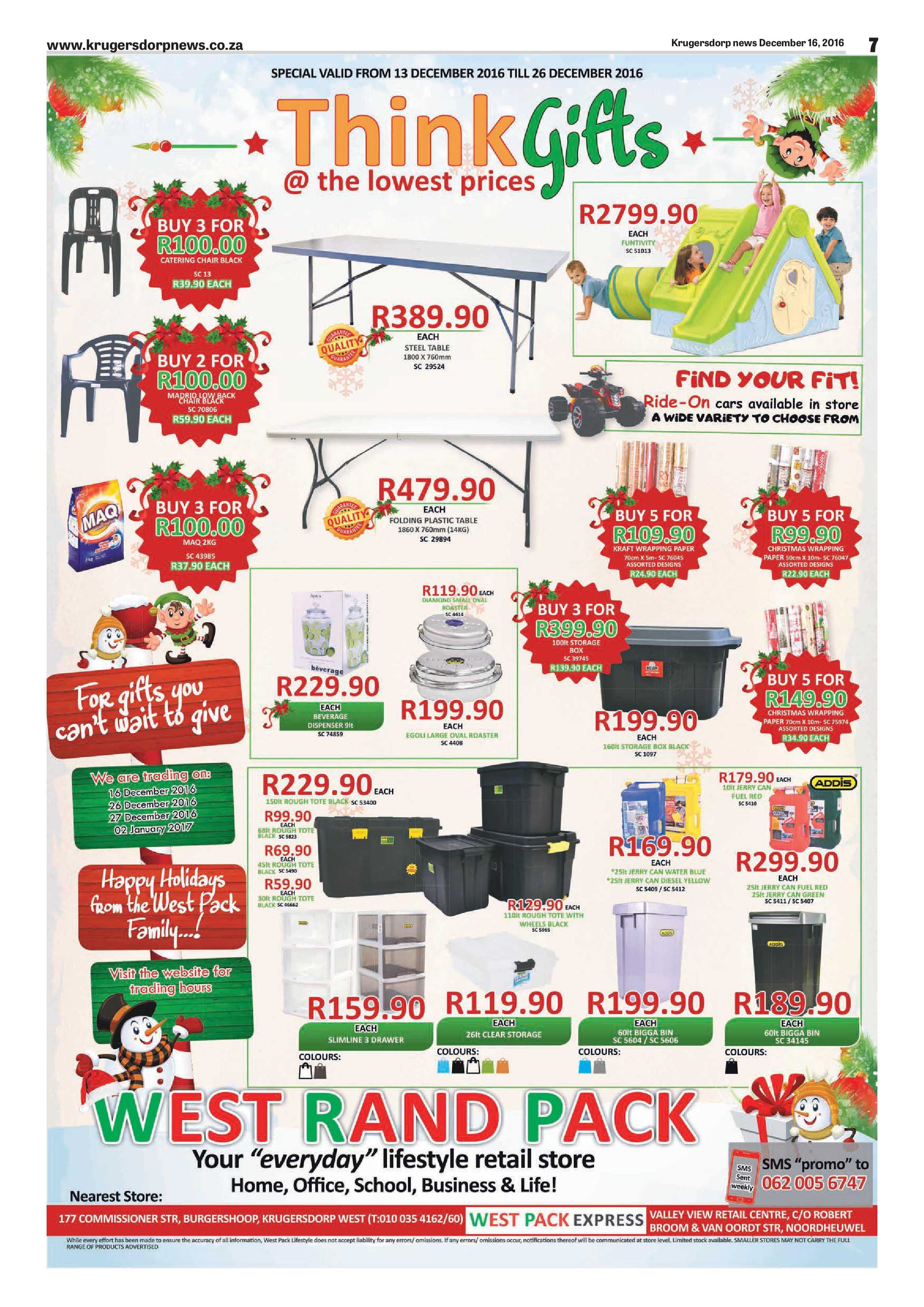 Krugersdorp News 16 December 2016 page 7