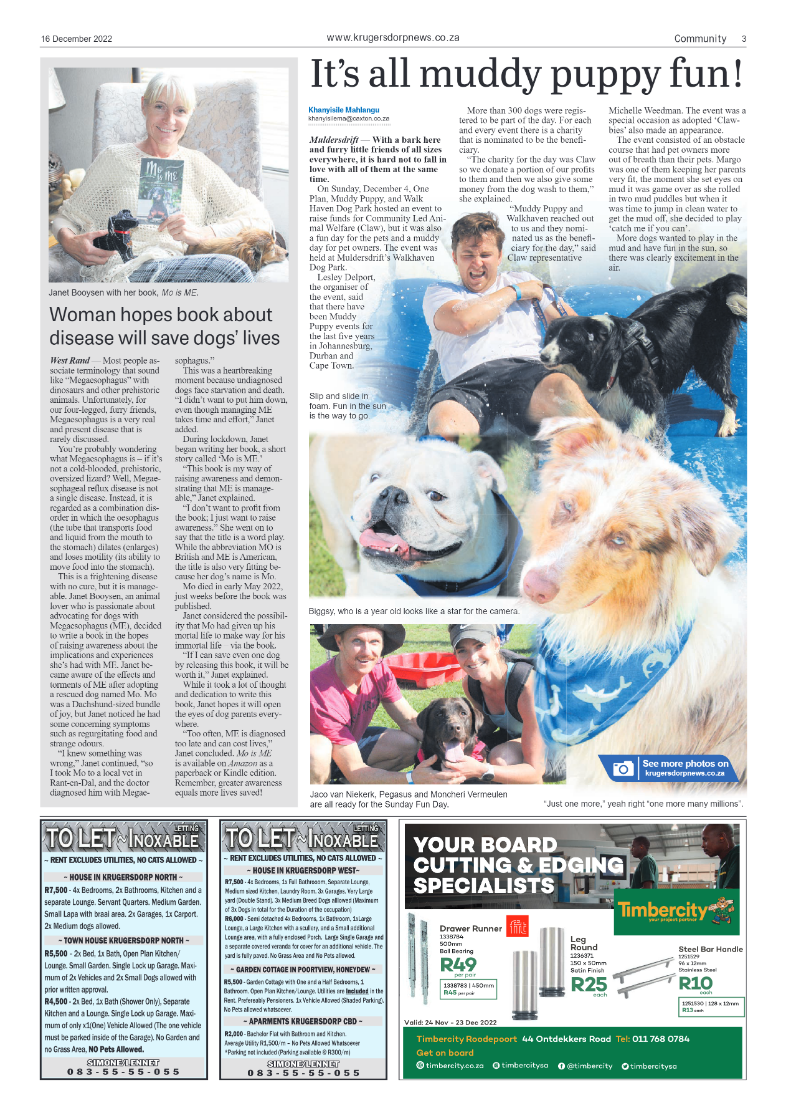 Krugersdorp News 16 December 2022 page 3