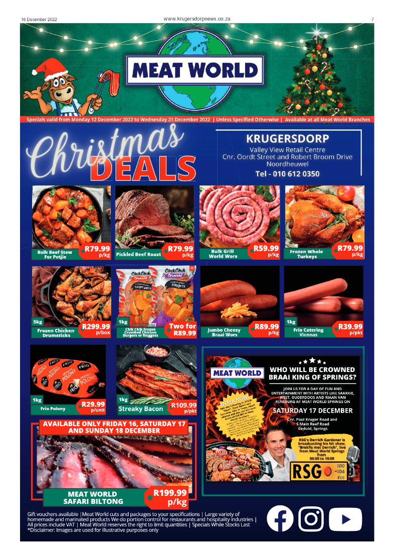 Krugersdorp News 16 December 2022 page 7