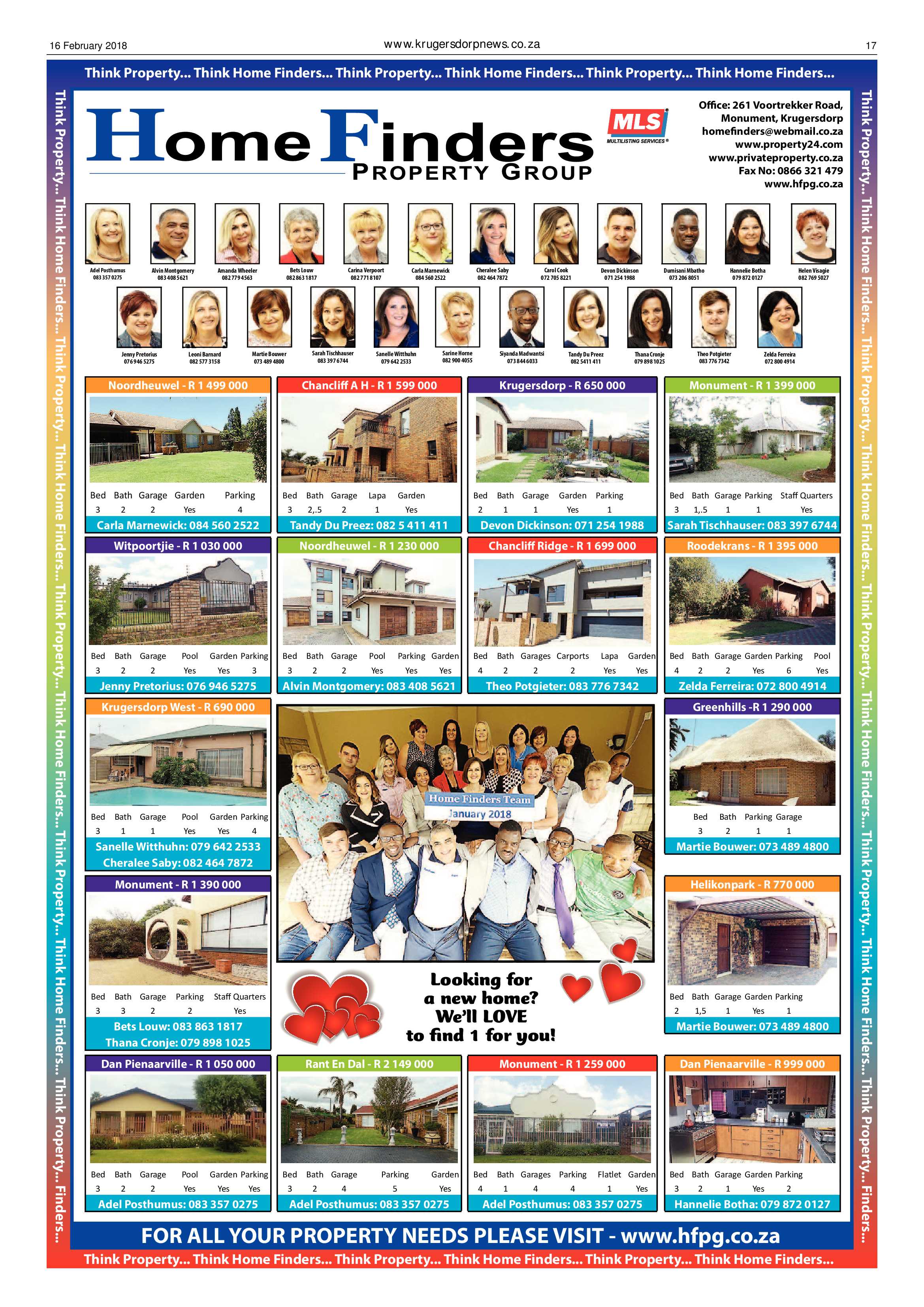 Krugersdorp News 16 February 2018 page 17
