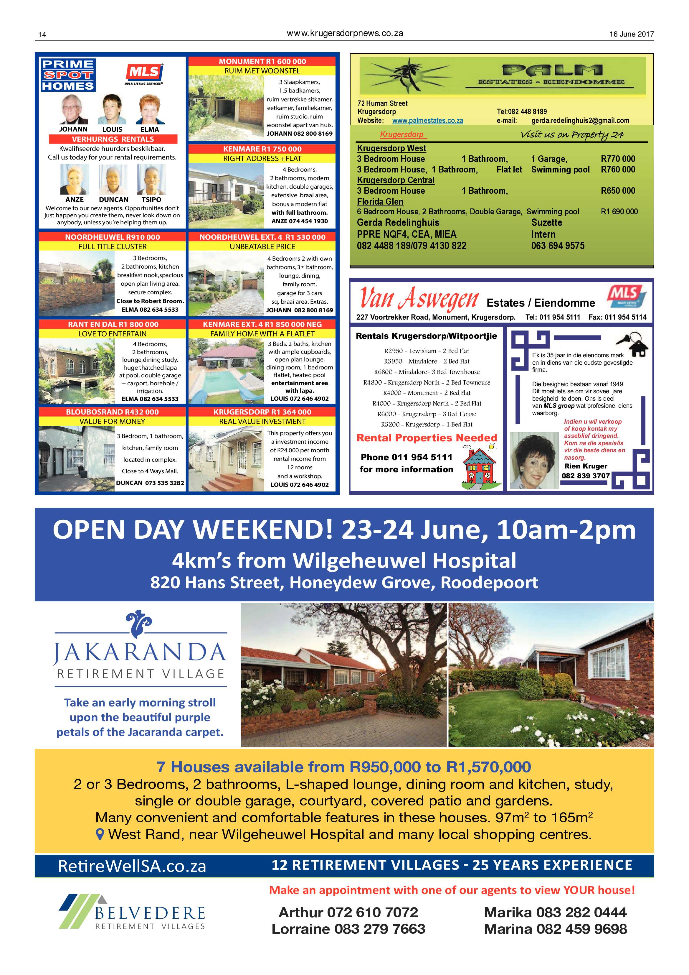 Krugersdorp News 16 June 2017 page 14