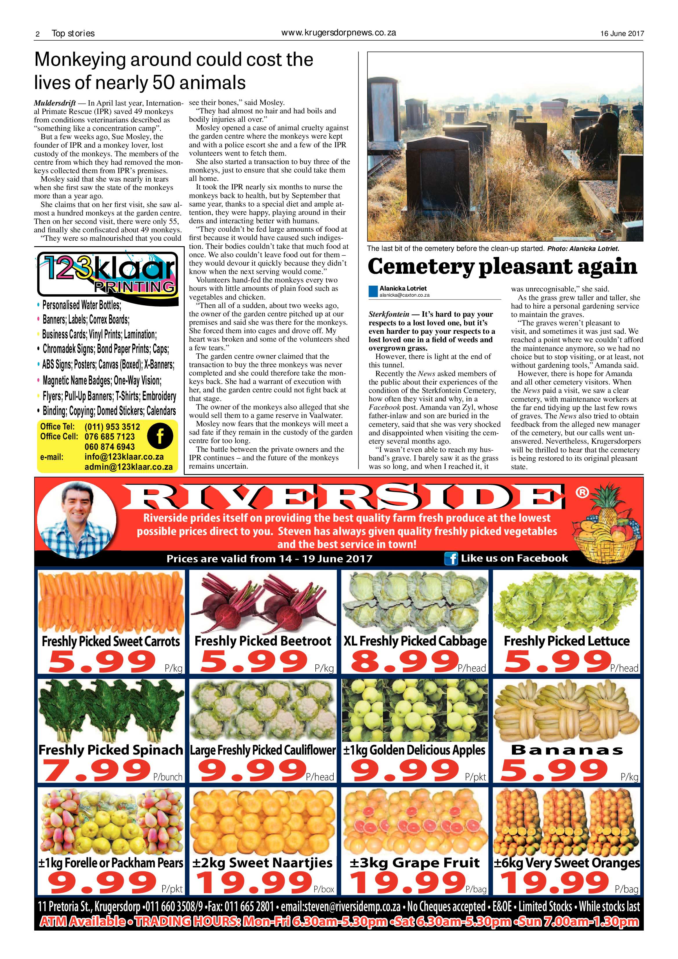 Krugersdorp News 16 June 2017 page 2