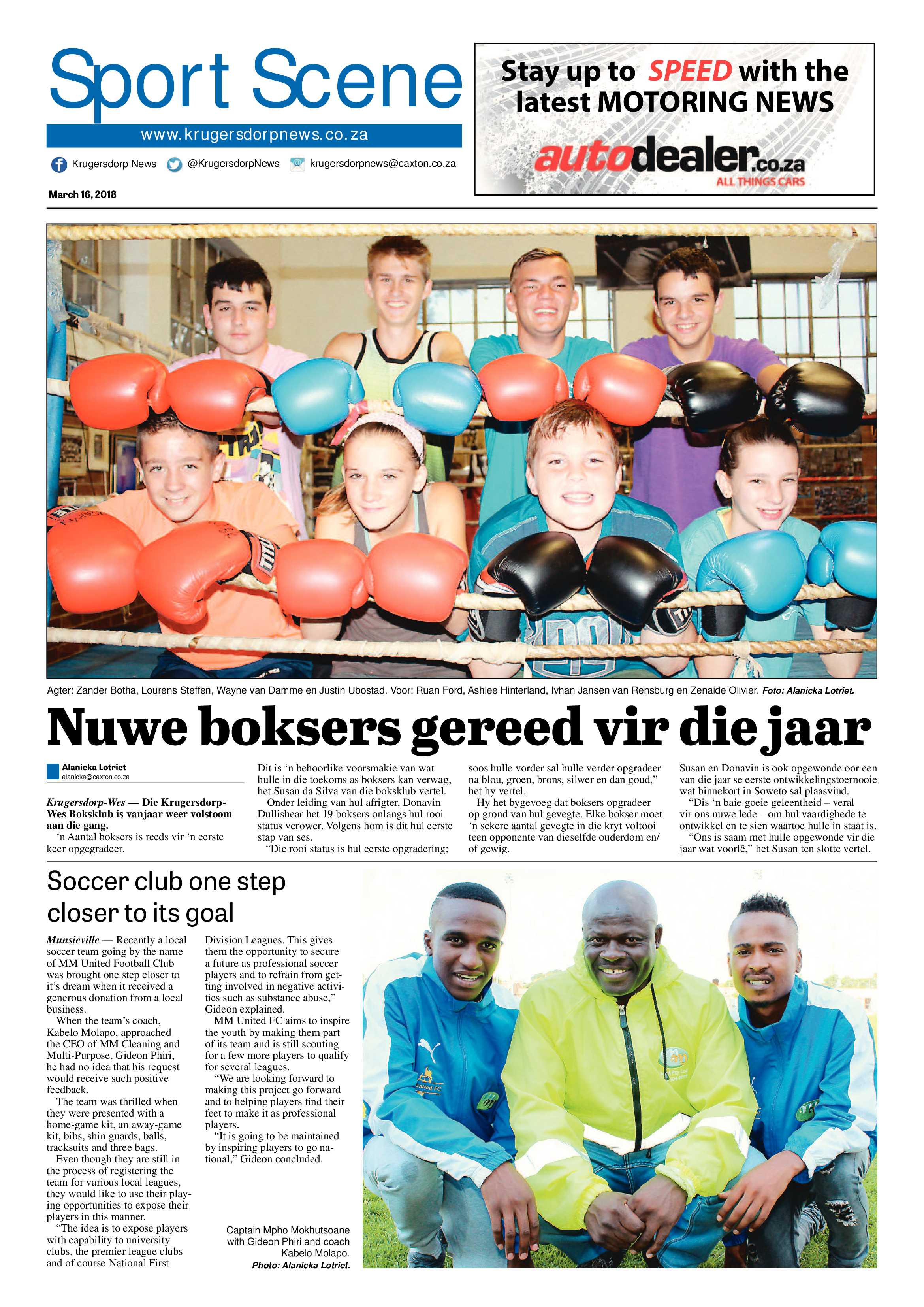 Krugersdorp News 16 March 2018 page 16