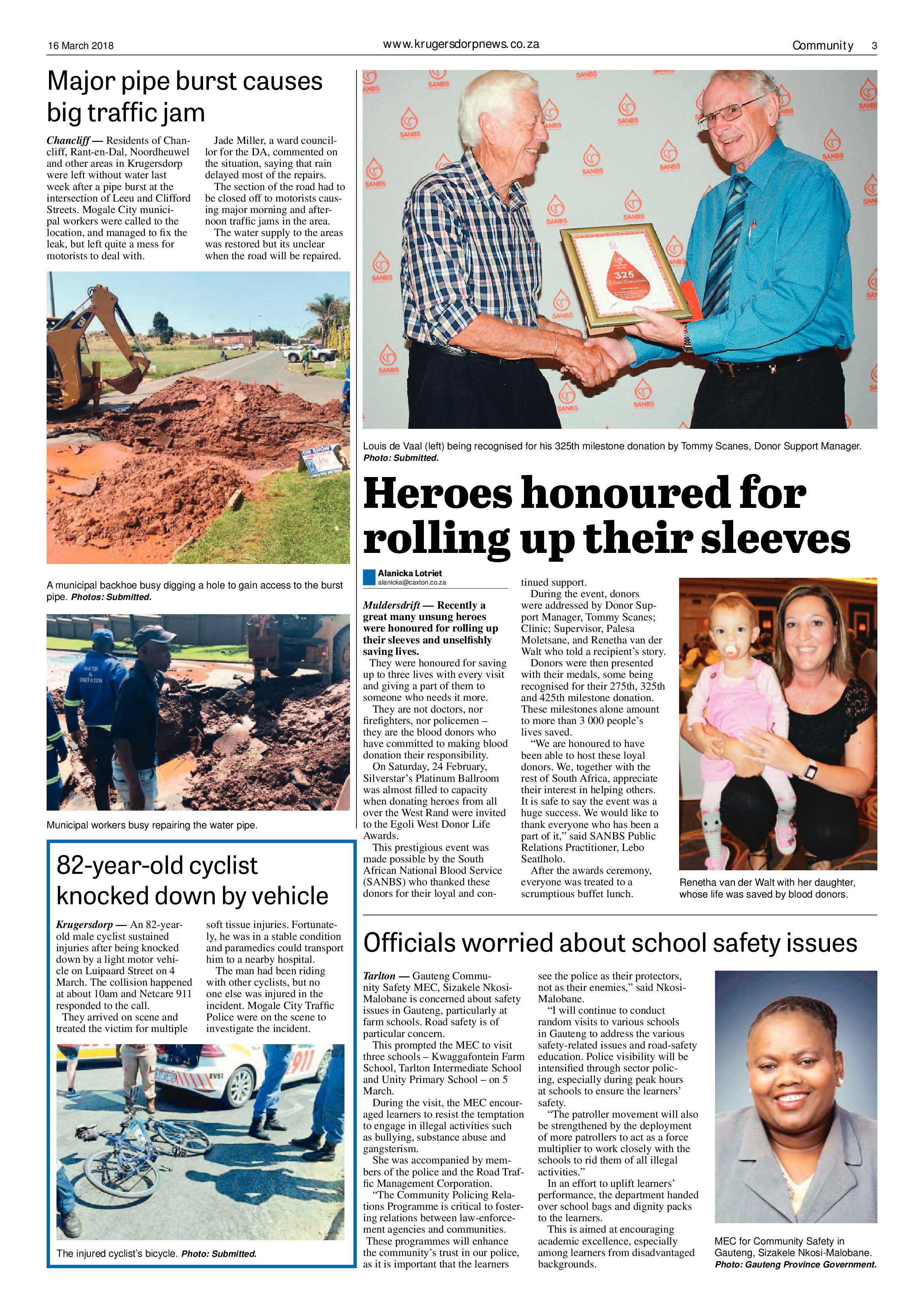Krugersdorp News 16 March 2018 page 3
