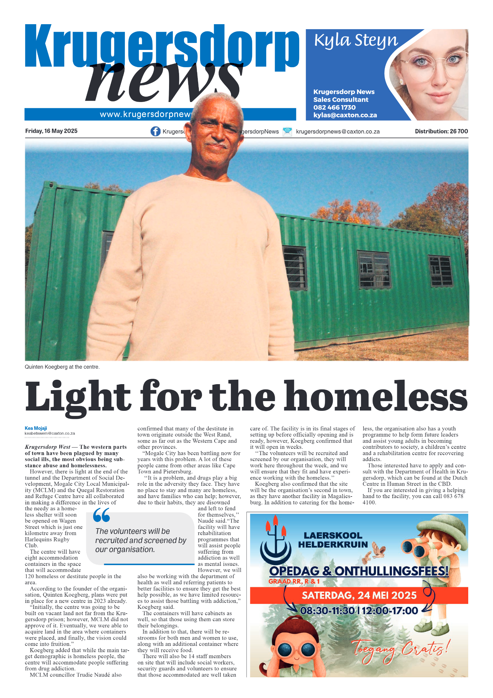 Krugersdorp News 16 May 2025 page 3