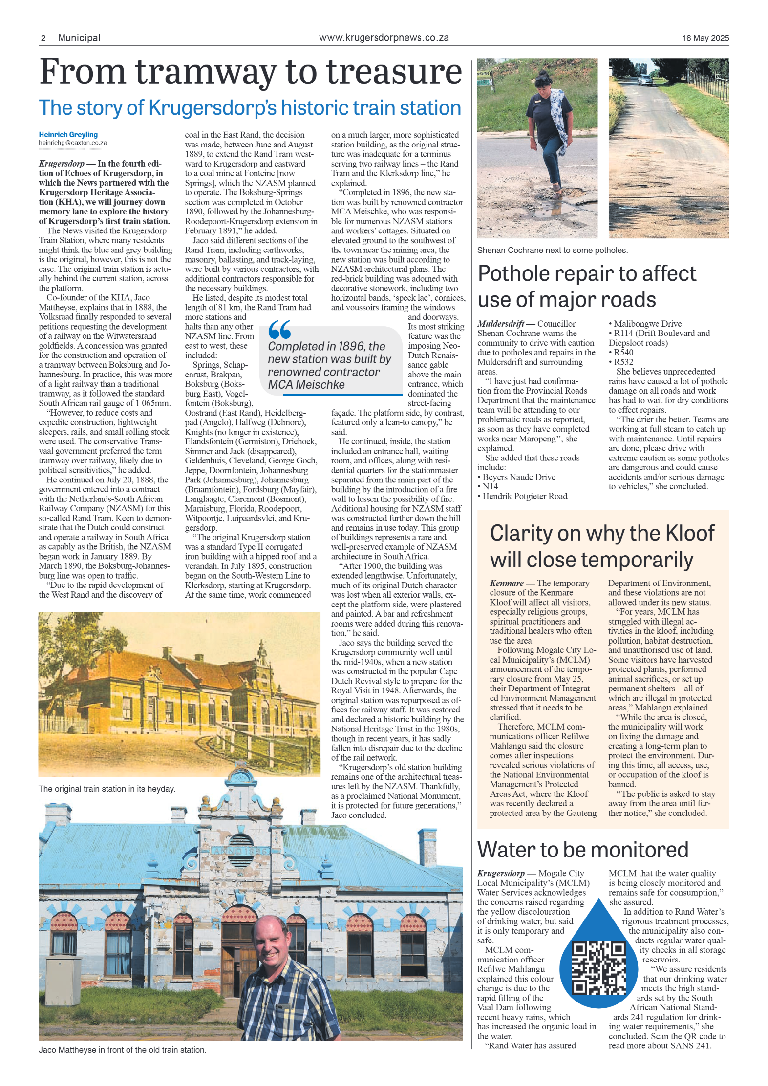 Krugersdorp News 16 May 2025 page 4