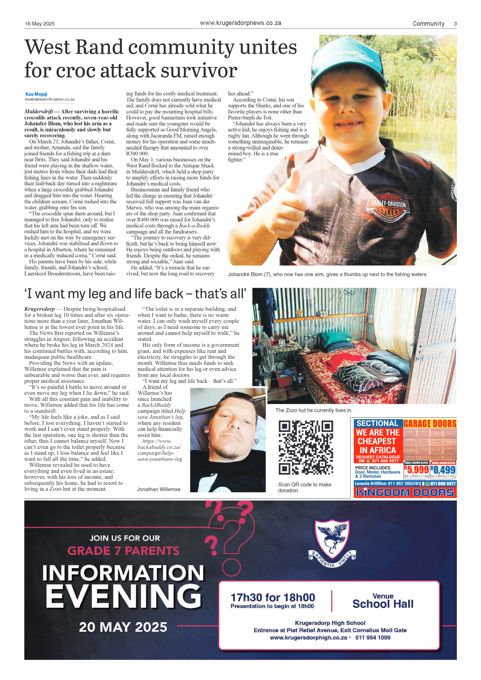 Krugersdorp News 16 May 2025 page 5
