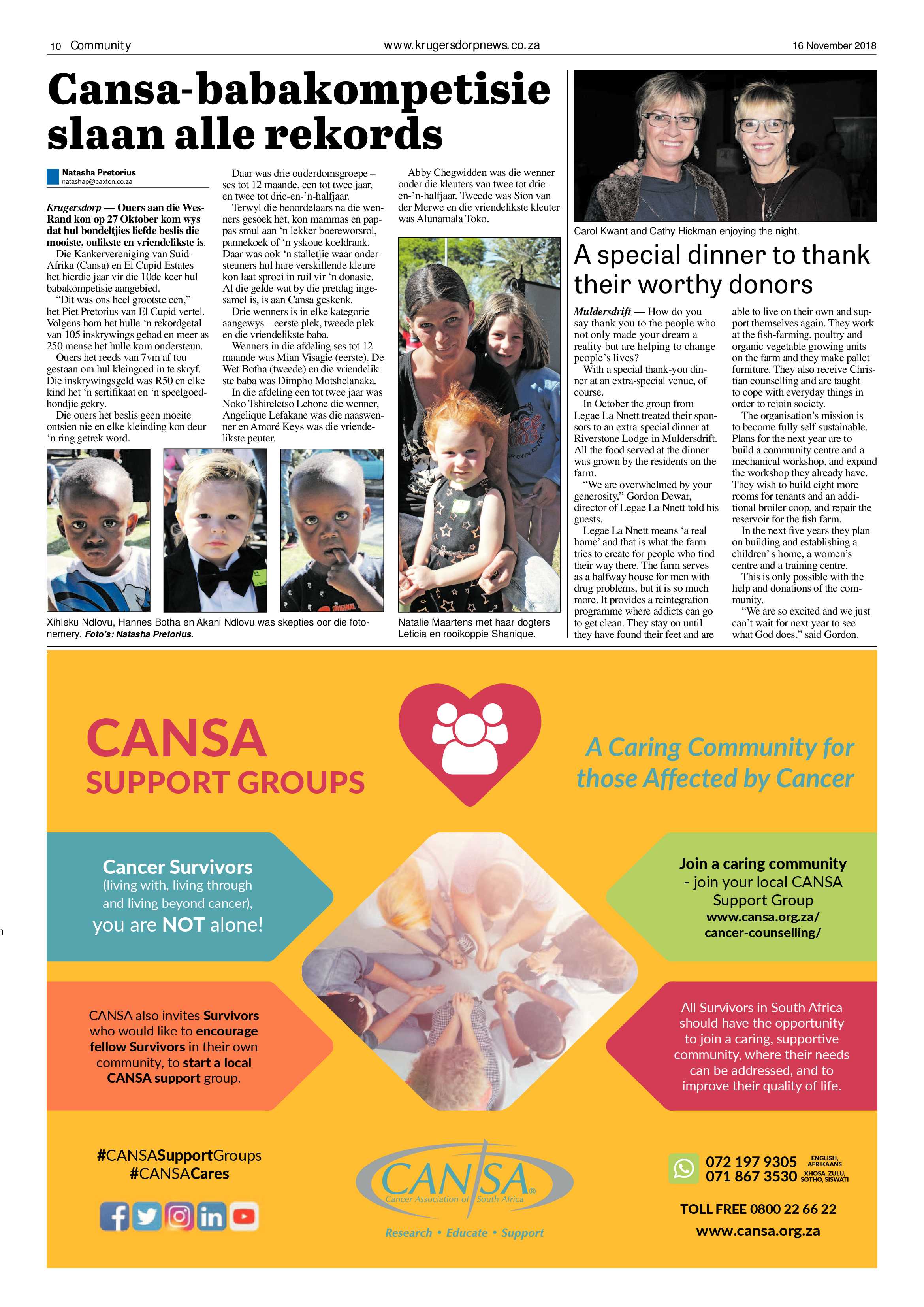 Krugersdorp News 16 November 2018 page 10