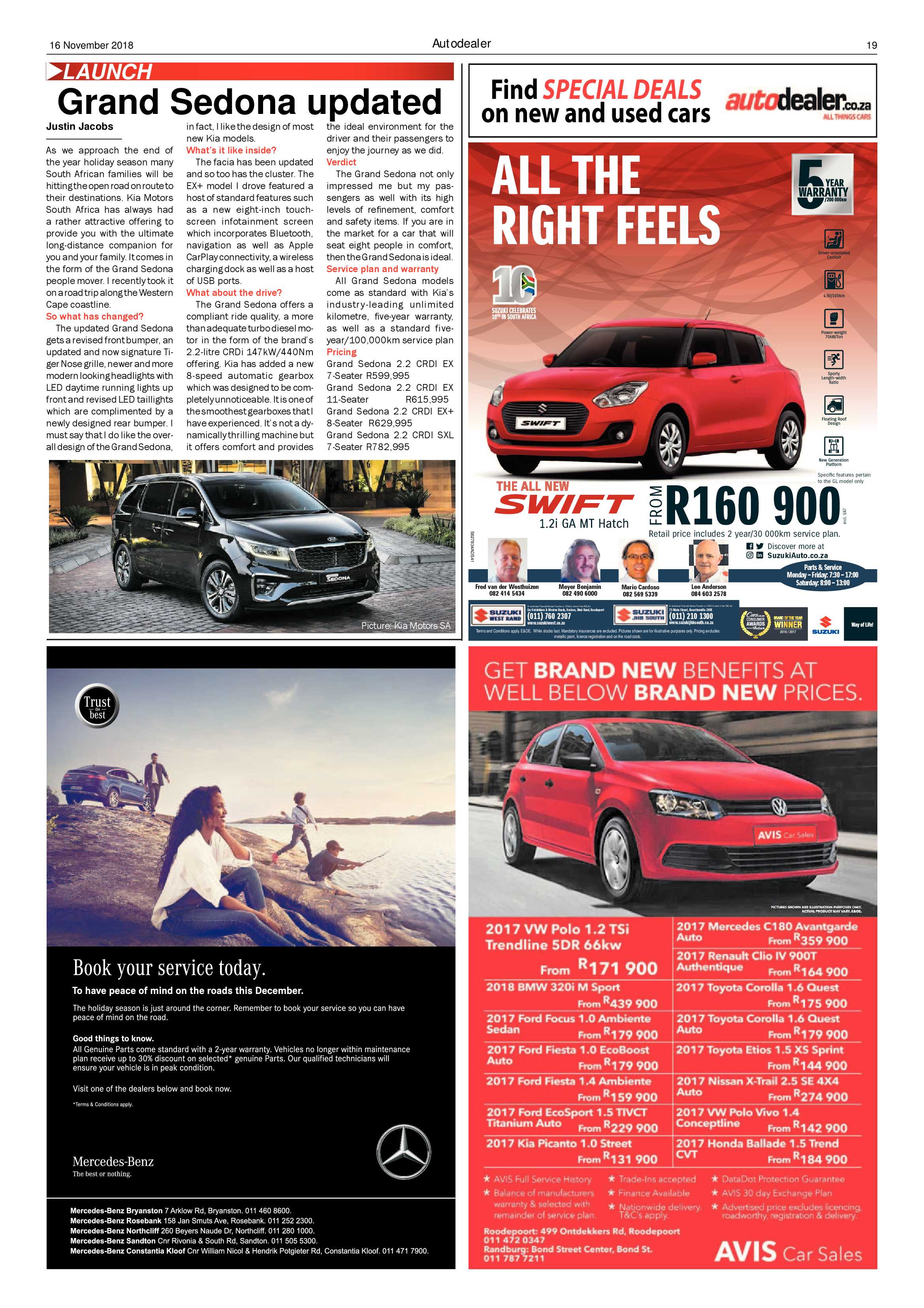 Krugersdorp News 16 November 2018 page 19